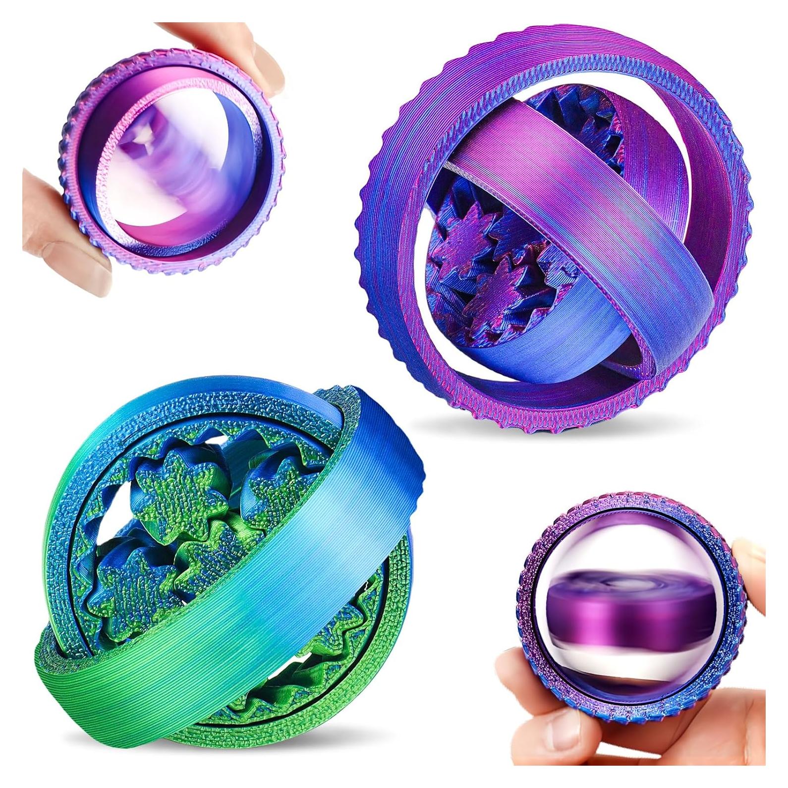 Fidget Spinner 3D QETRABONE Alivio Estrés Niños Adultos