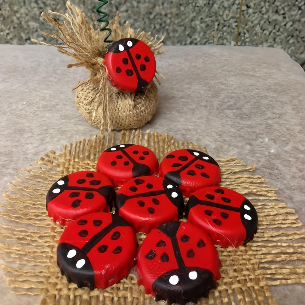 Tapa de Botellas de Cerveza 140 Unidades 5 Colores Asortidos