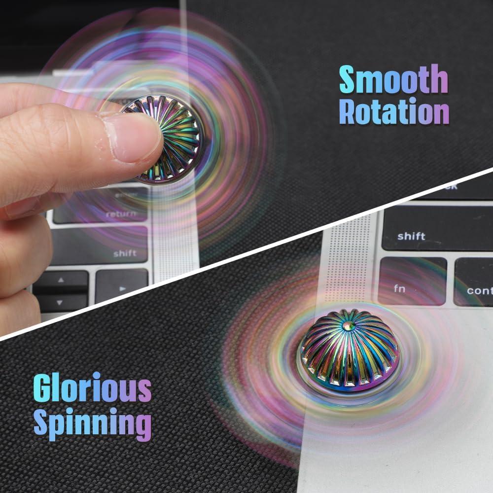 Spinner Fidget Arcoíris Amarlozn para Niños y Adultos