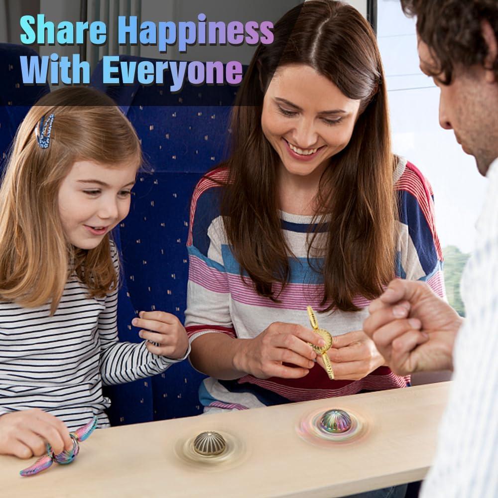 Spinner Fidget Arcoíris Amarlozn para Niños y Adultos