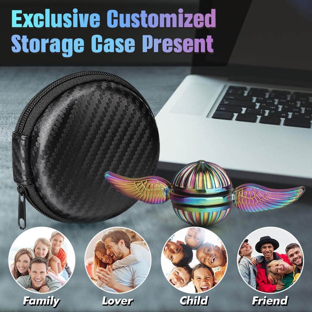 Spinner Fidget Arcoíris Amarlozn para Niños y Adultos