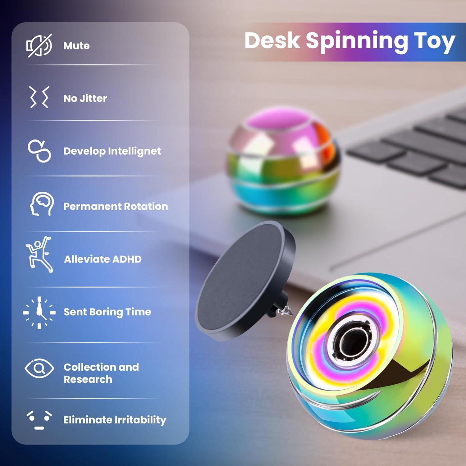 Fidget Spinner Cinético INOVASHON 3.91cm Alivio Ansiedad