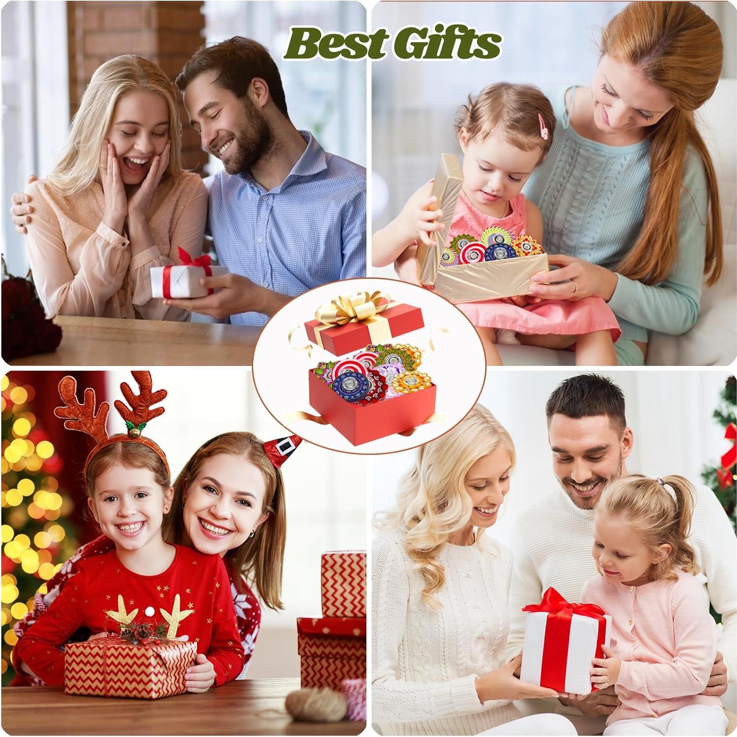 Paquete de 25 Juguetes Fidget Spinner MYREQIA Alivio Estrés