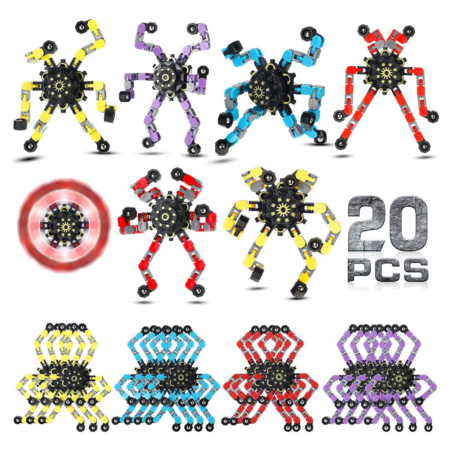 Spinner de Dedo Mecánico Charniol 20 Pcs Alivio Estrés