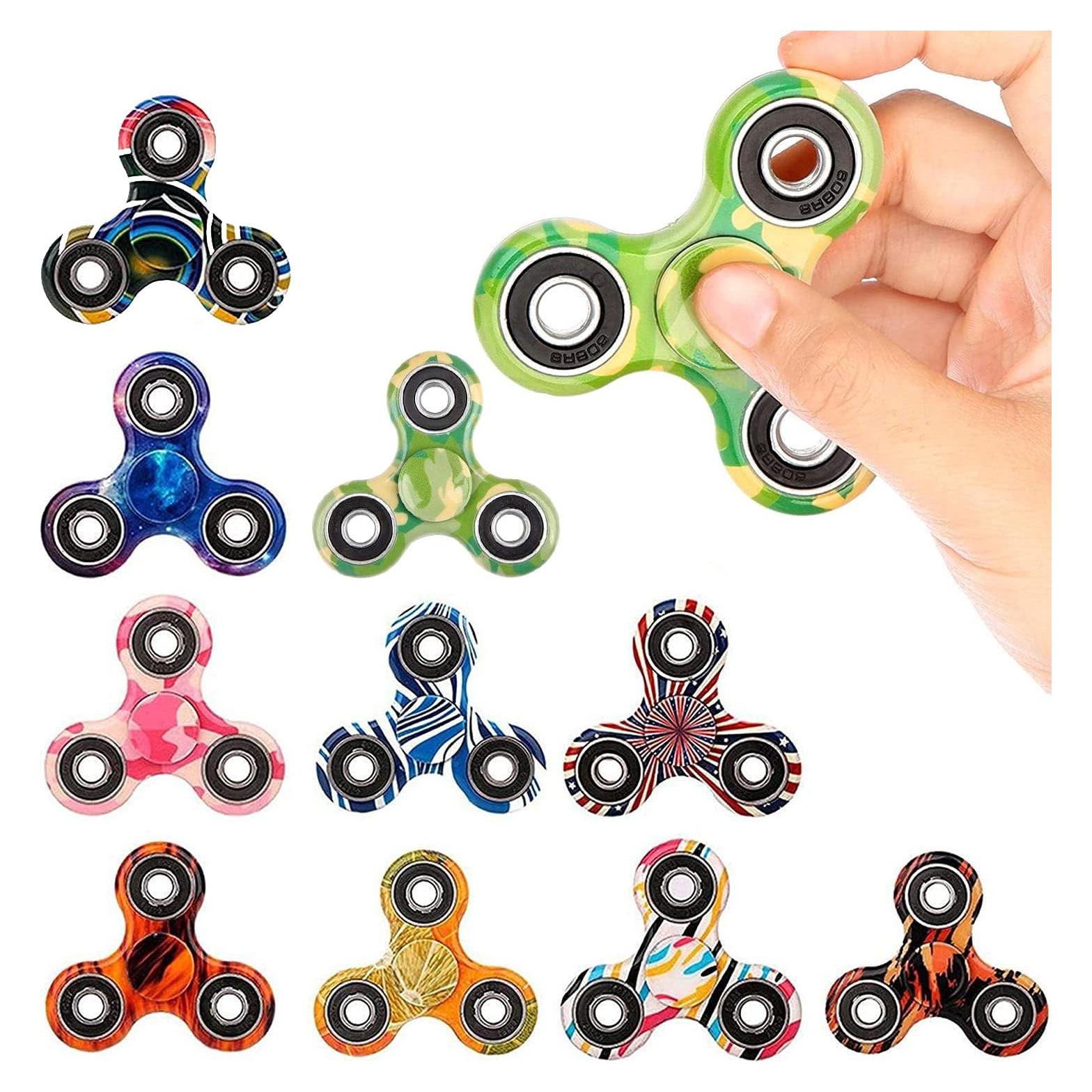 Paquete de 24 Juguetes Fidget Spinner SCIONE - Alivio Estrés