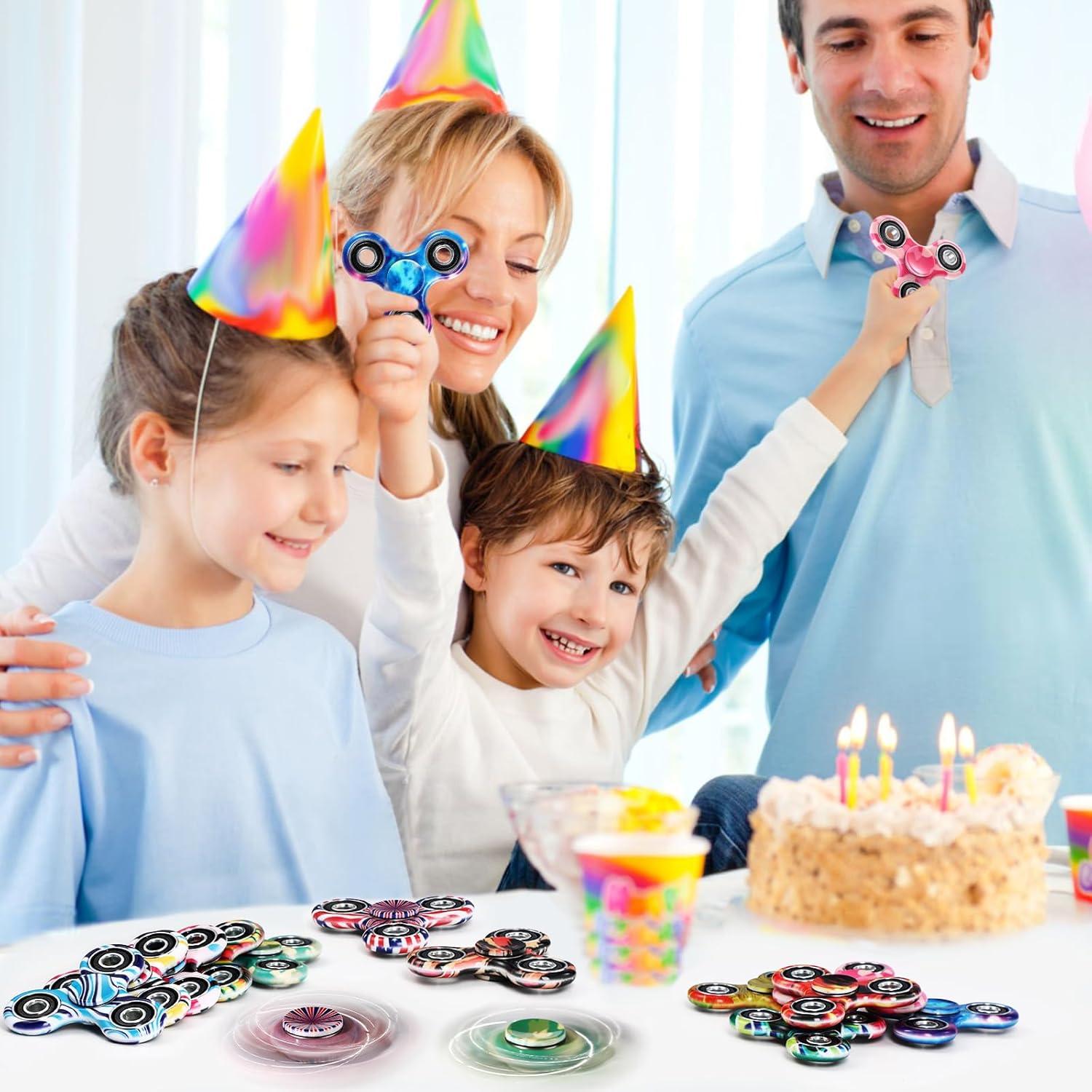 Paquete de 24 Juguetes Fidget Spinner SCIONE - Alivio Estrés