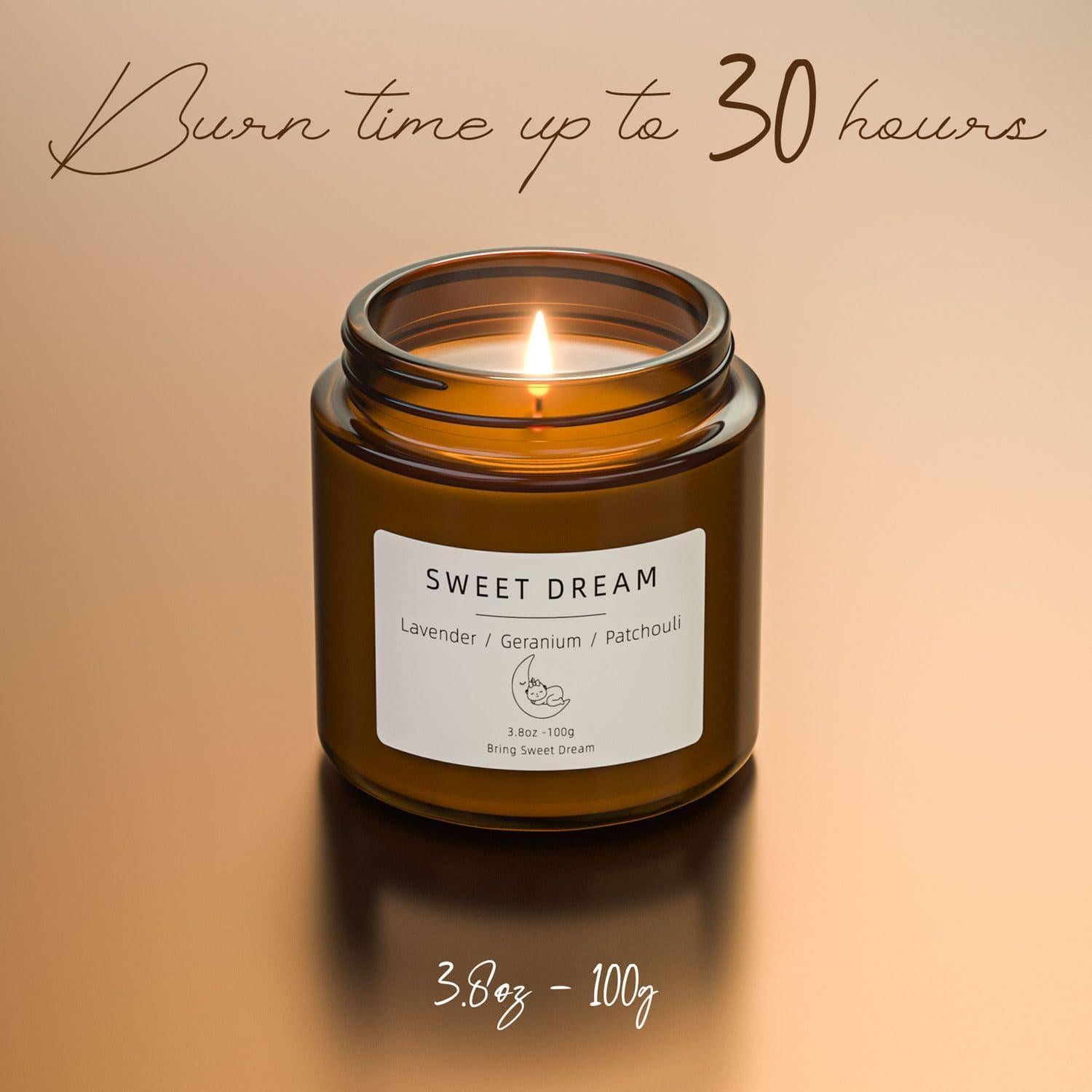 Set de Velas Aromáticas BOYUJK para Aliviar Estrés 60h