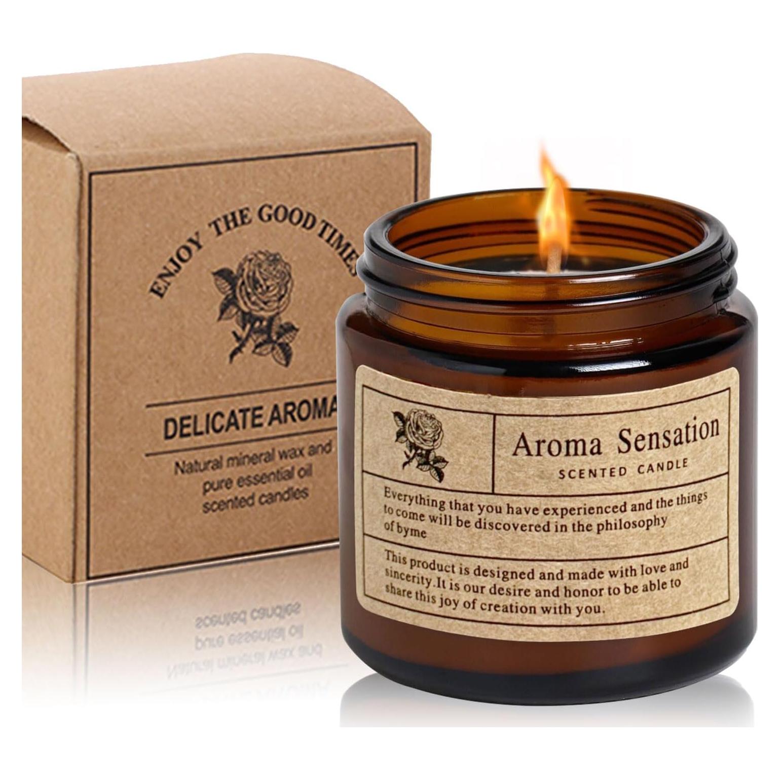 Velas Aromáticas de Soja Teebacco Lavanda 85 g