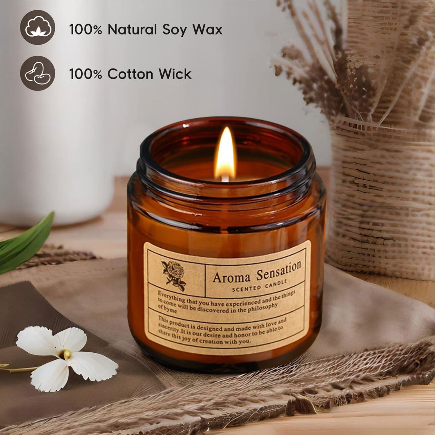 Velas Aromáticas de Soja Teebacco Lavanda 85 g