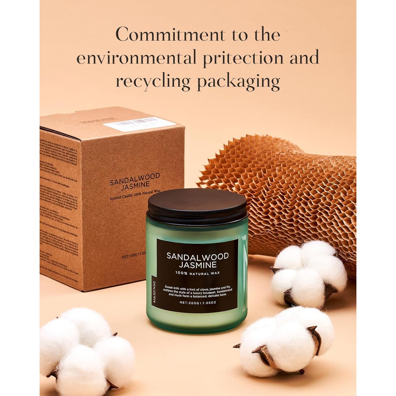 Vela Aromática M&SENSE de Cítricos y Lavanda 199g