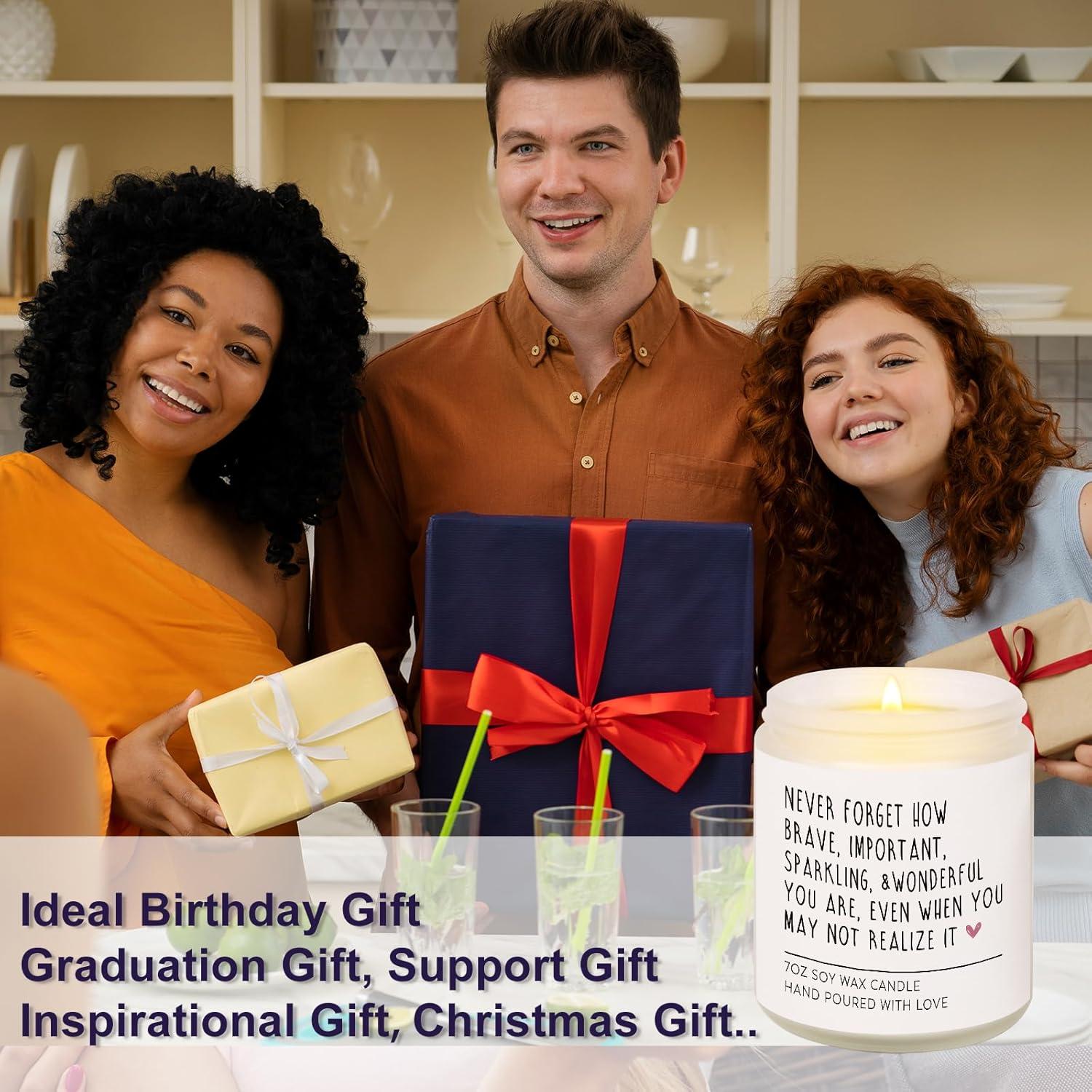 Vela Aromática YKXY de Soja 200g con Mensaje Inspirador