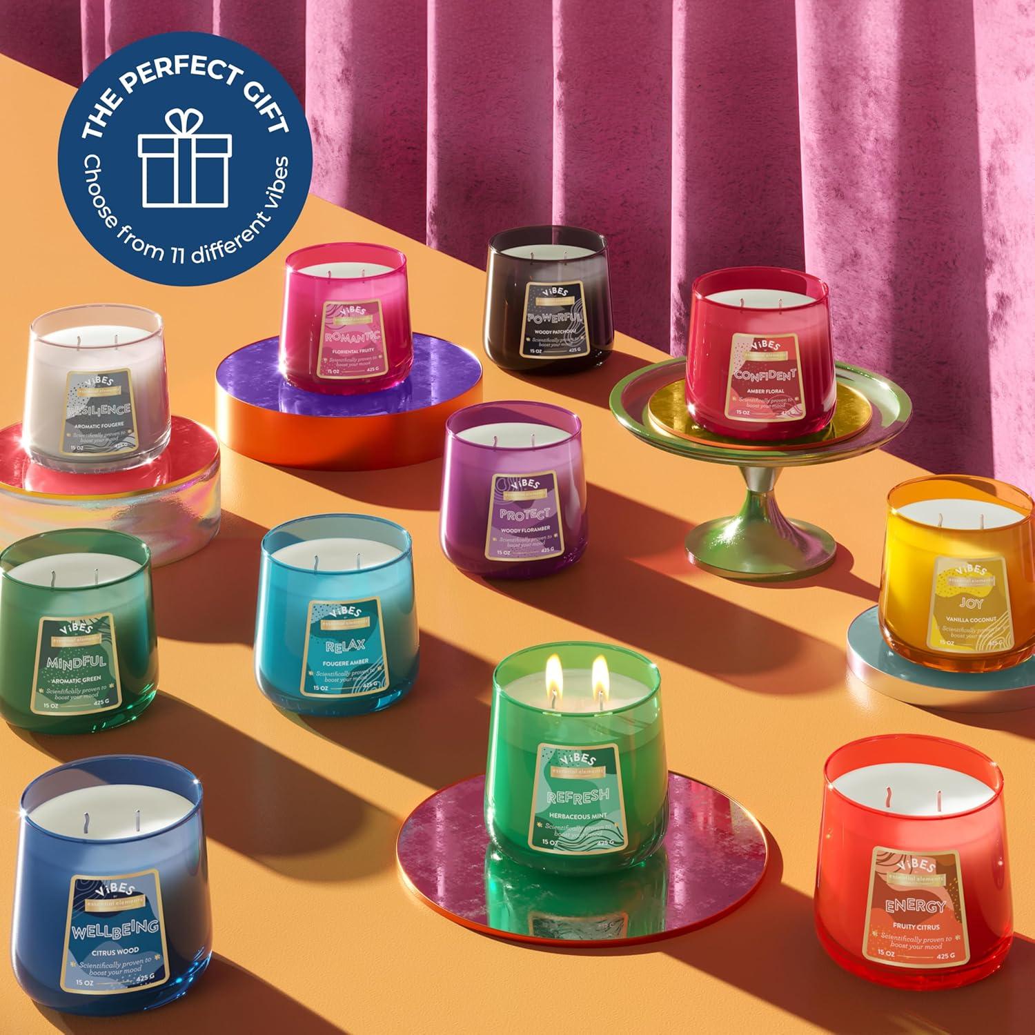 Vela Aromática Candle-Lite 15 oz 2 Mechas Bienestar