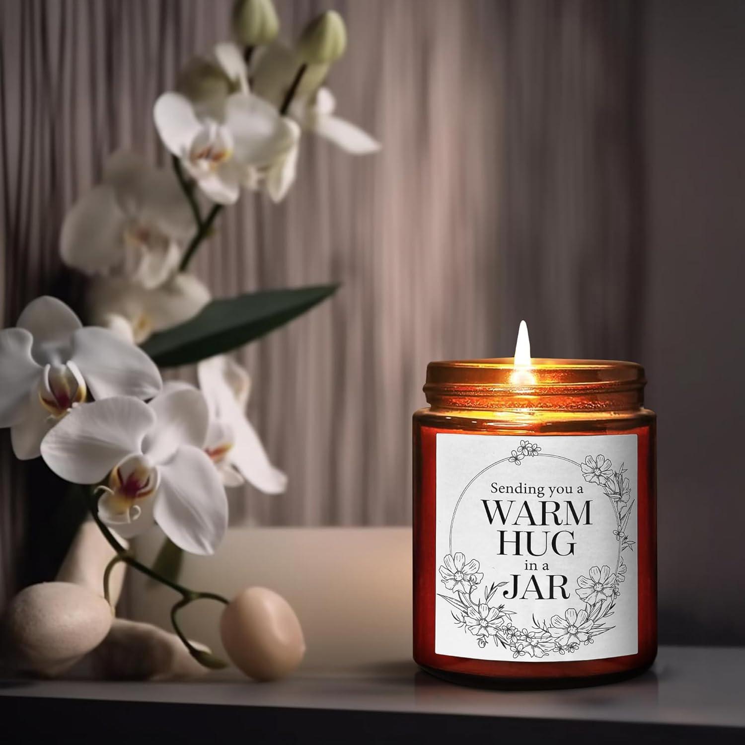 Vela Aromática de Soja Briojoy Lavanda Eucalipto 10 cm