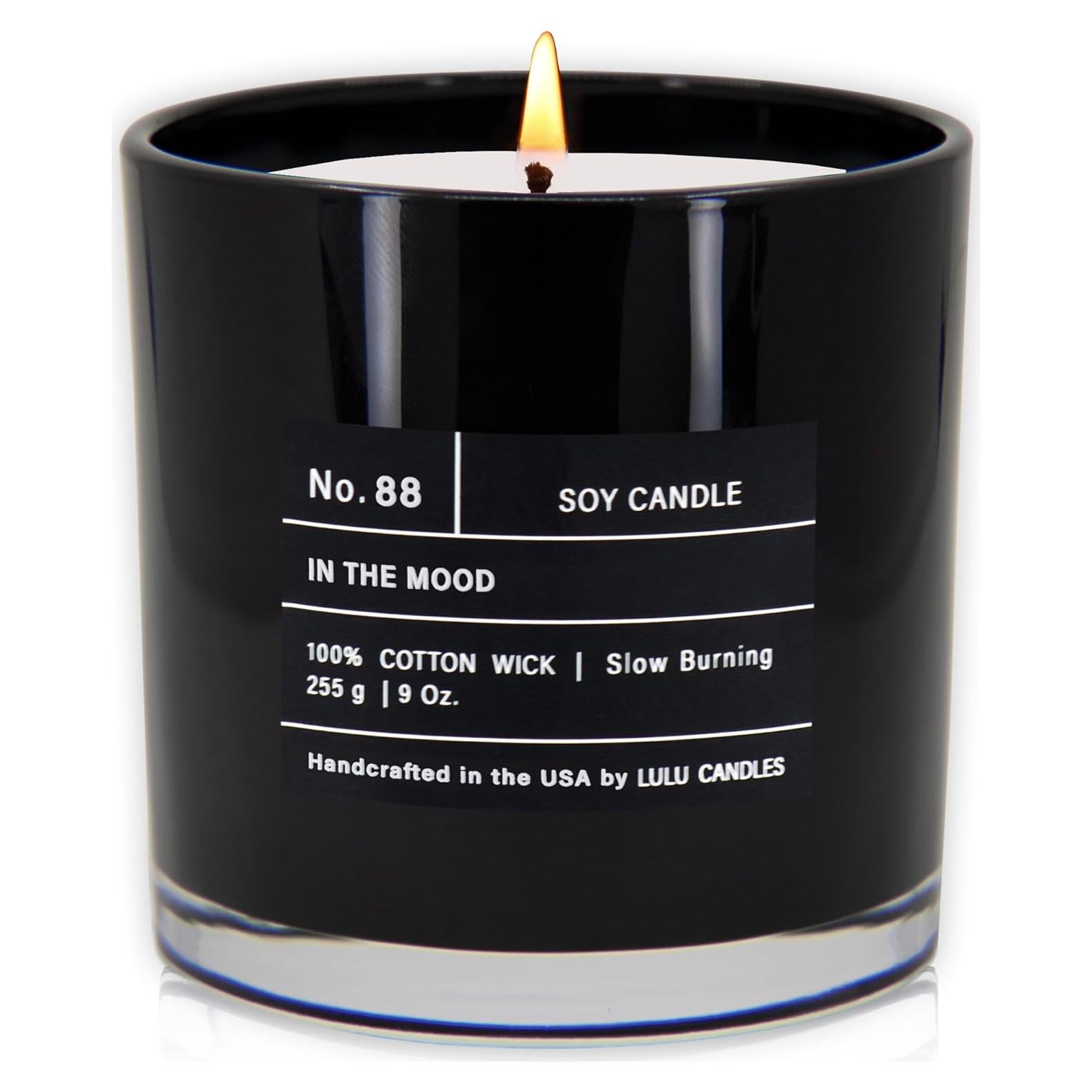 Vela Aromática de Soya Lulu 9 Oz En El Estado de Ánimo