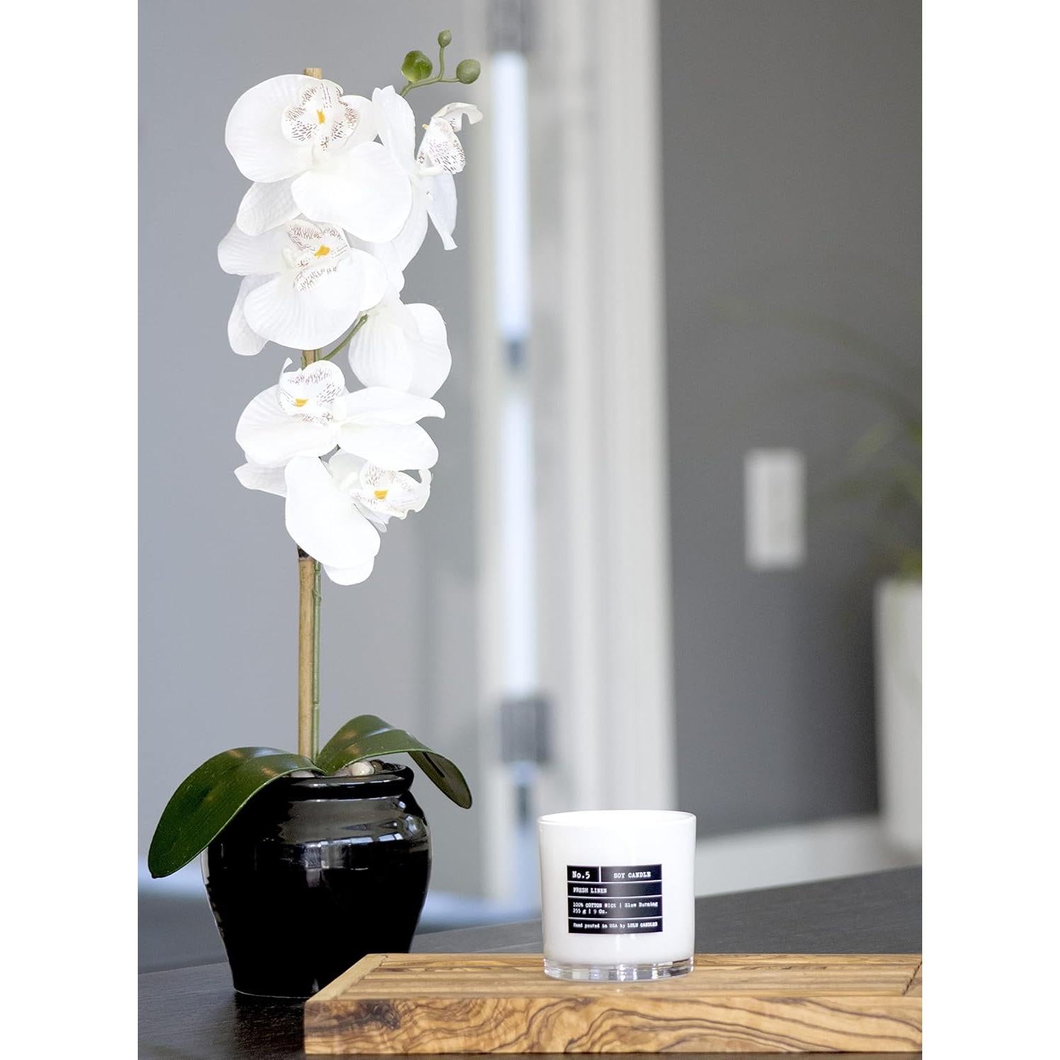 Vela Aromática de Soya Lulu 9 Oz En El Estado de Ánimo