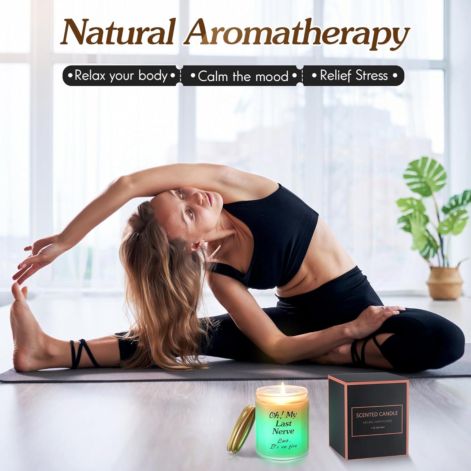 Vela Aromática de Lavanda LED ElectricWise - 7,11x8,89 cm