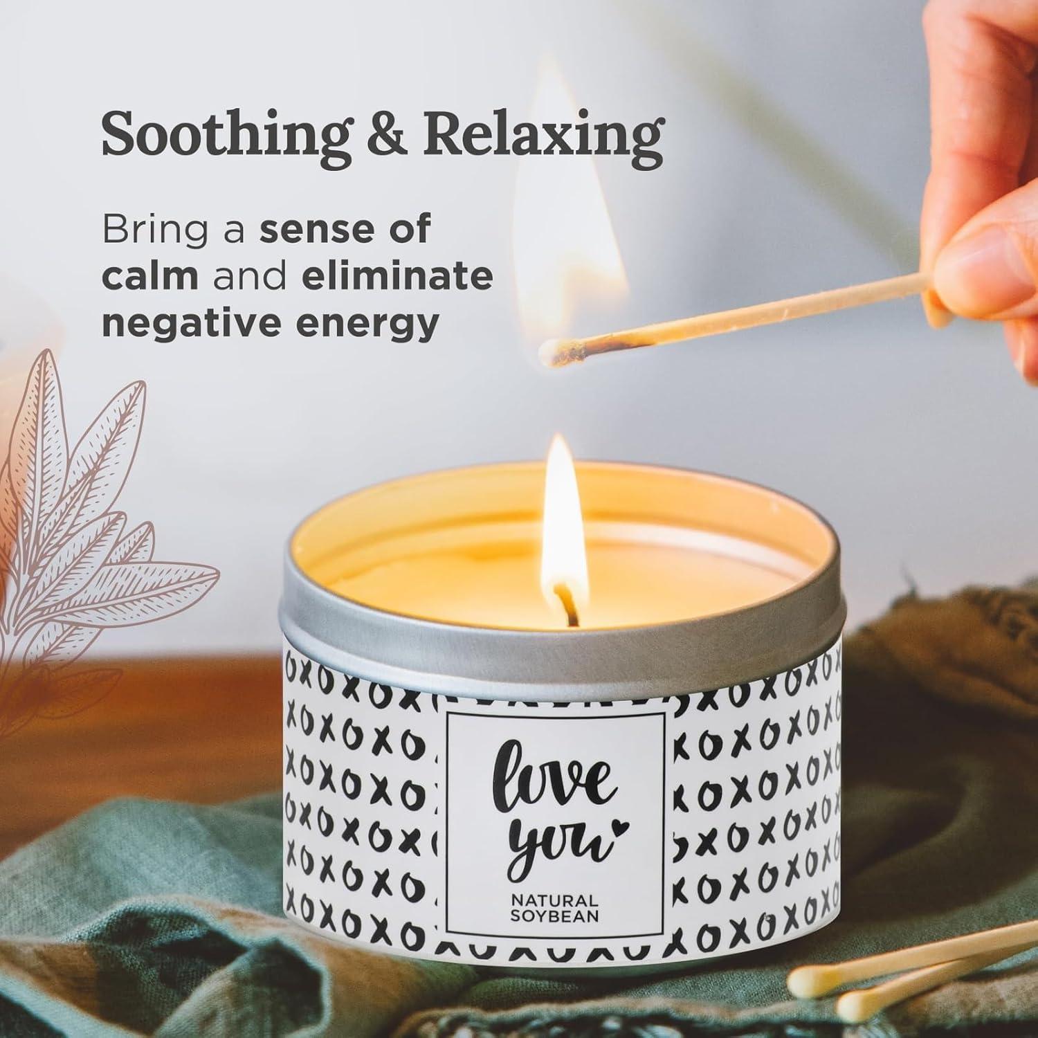 Vela Aromática Te Amo Magnífico 101 - 170g, 35h Quema