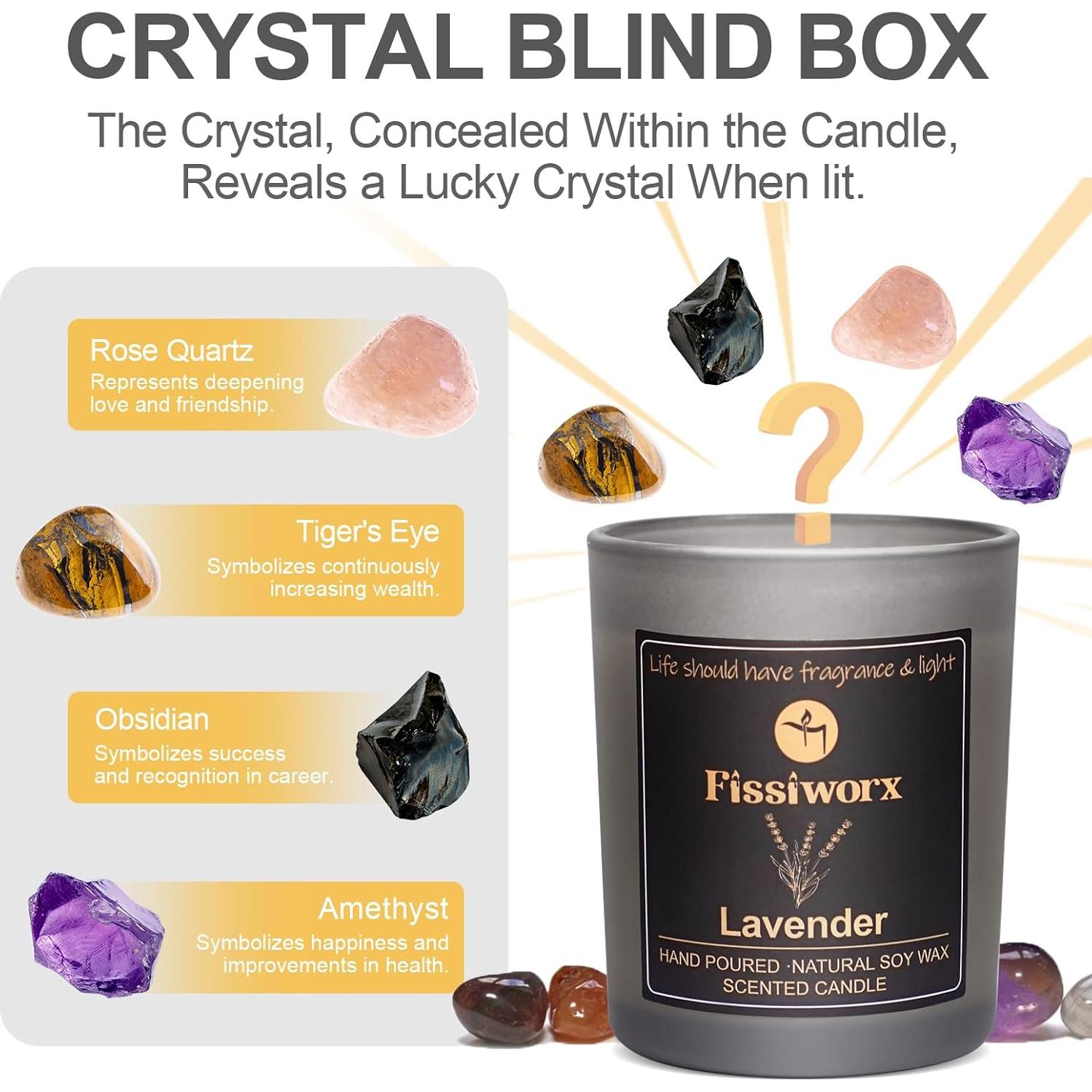 Vela Aromática de Lavanda Fissiworx - Cera de Soja 60h