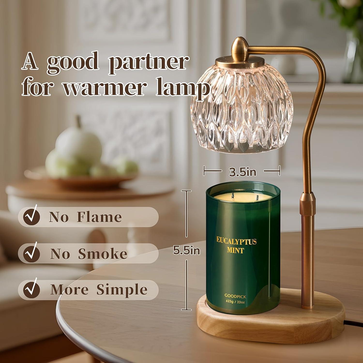 Vela Aromática Goodpick Eucalipto y Menta 22oz 120 Horas