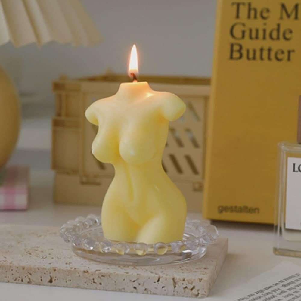 2 Velas Aromáticas Burbuja Cera de Soja OUKEYI Decoración