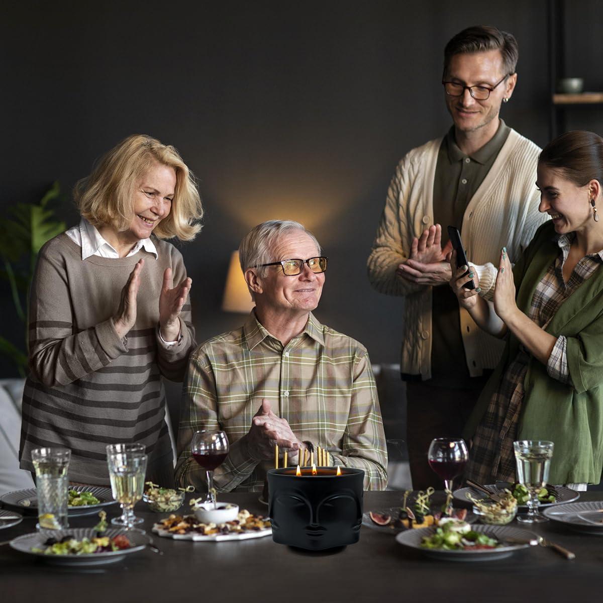 Vela Aromaterapia Eucalipto Romero DEYIR 20 oz Buda