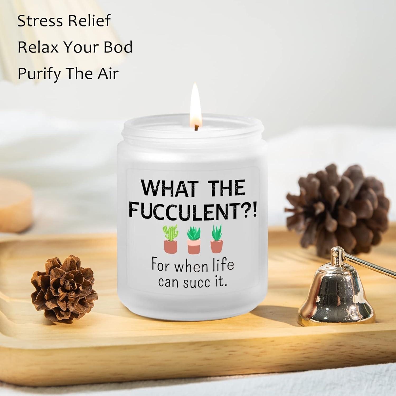 Vela Aromática de Lavanda Kedofa - Regalo Original para Ella y Él