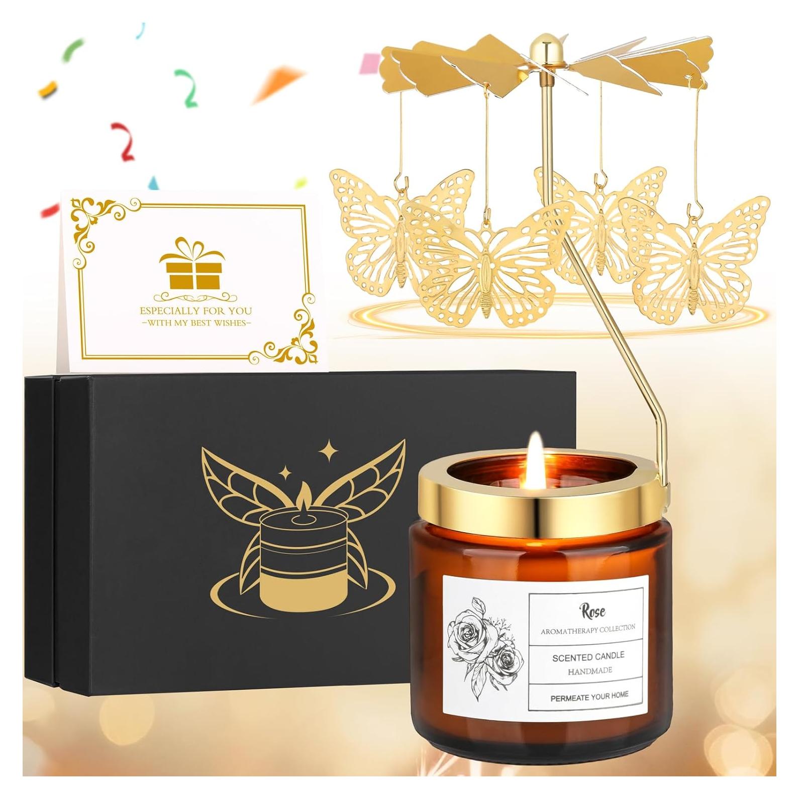 Vela Aromática Rotativa Cecanndila Mariposa 11x8cm