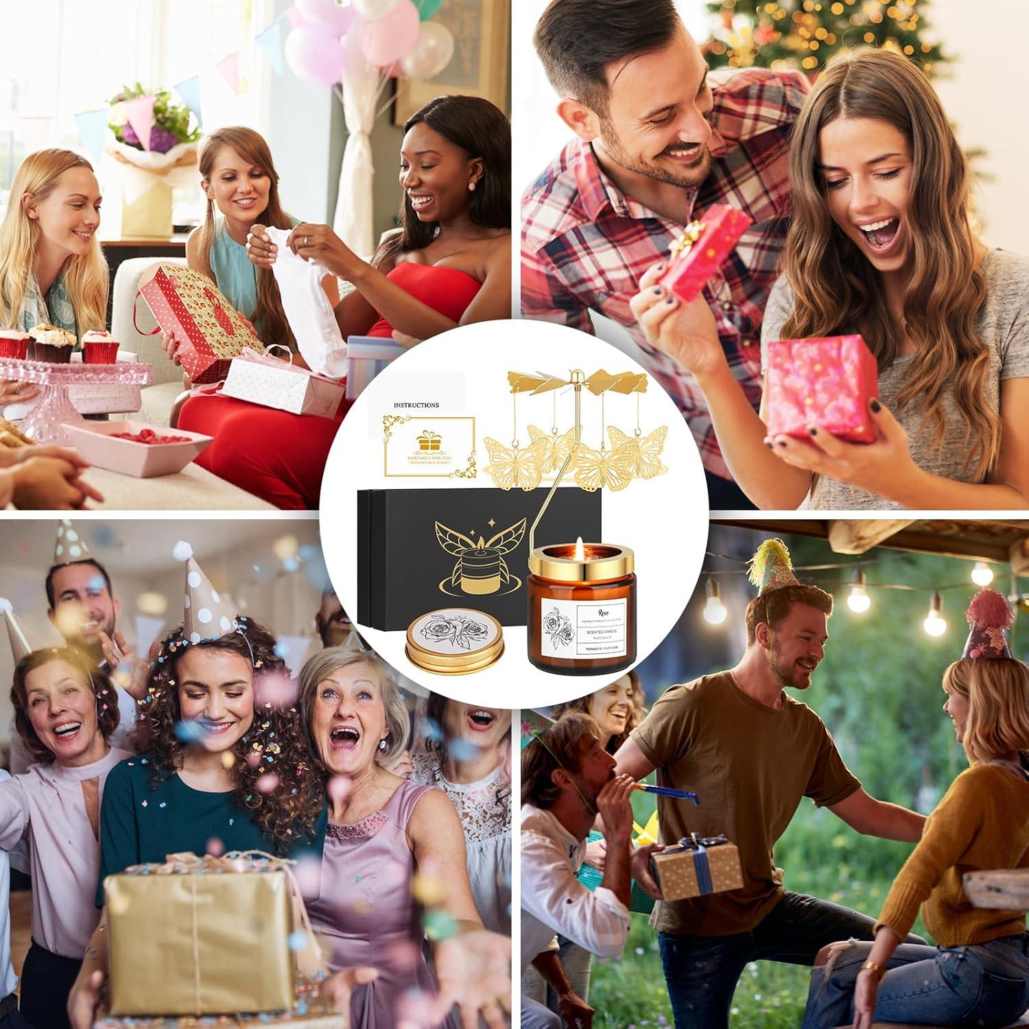 Vela Aromática Rotativa Cecanndila Mariposa 11x8cm