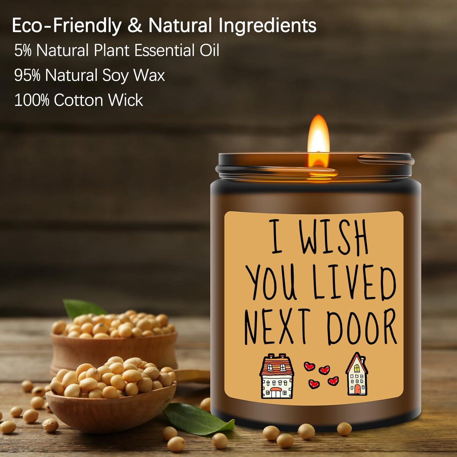 Vela Aromática de Lavanda Homsolver - Regalo Único para Ella