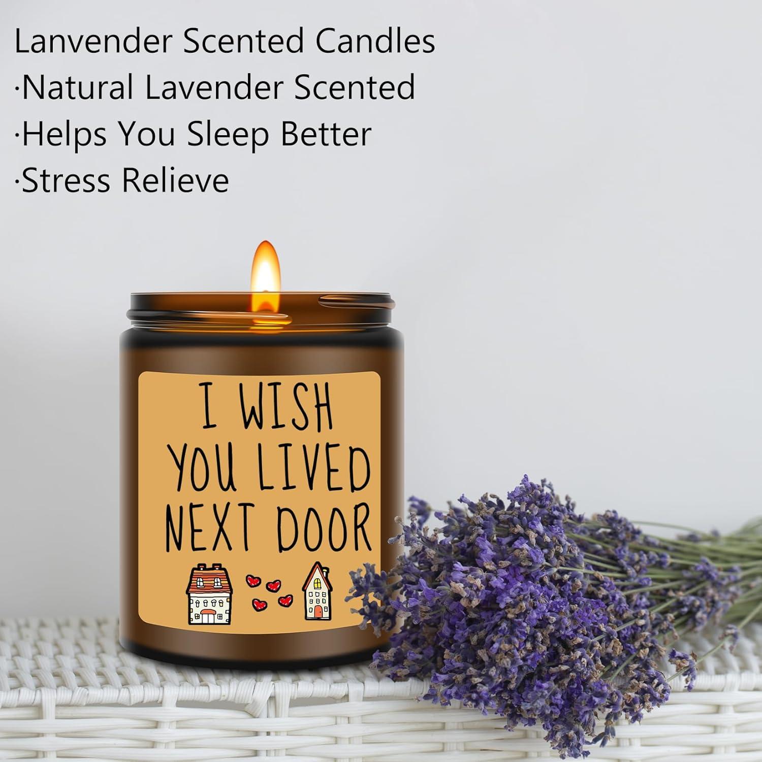 Vela Aromática de Lavanda Homsolver - Regalo Único para Ella