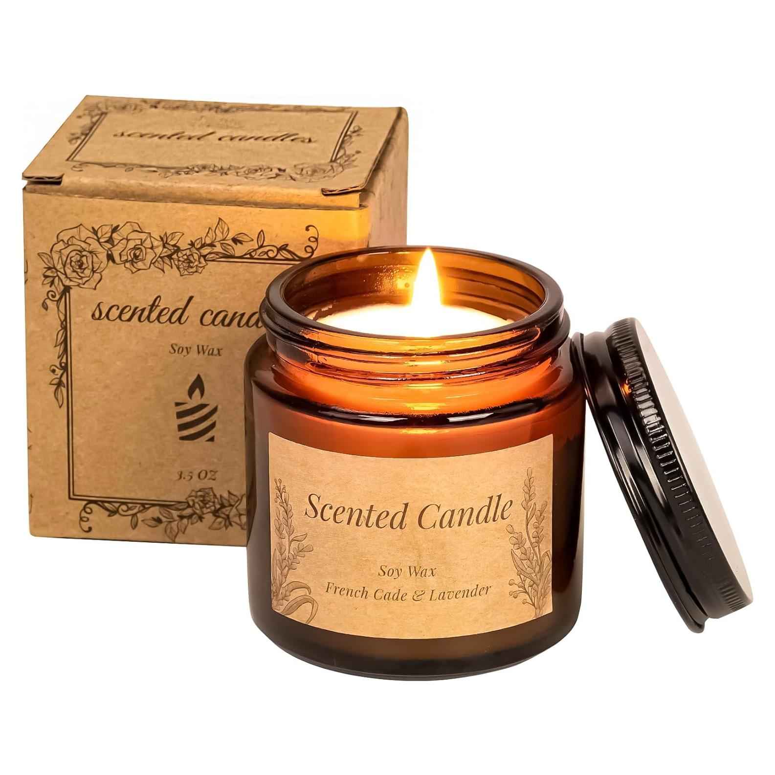 Vela Aromática Toptime Lavanda y Cade Francés 100g