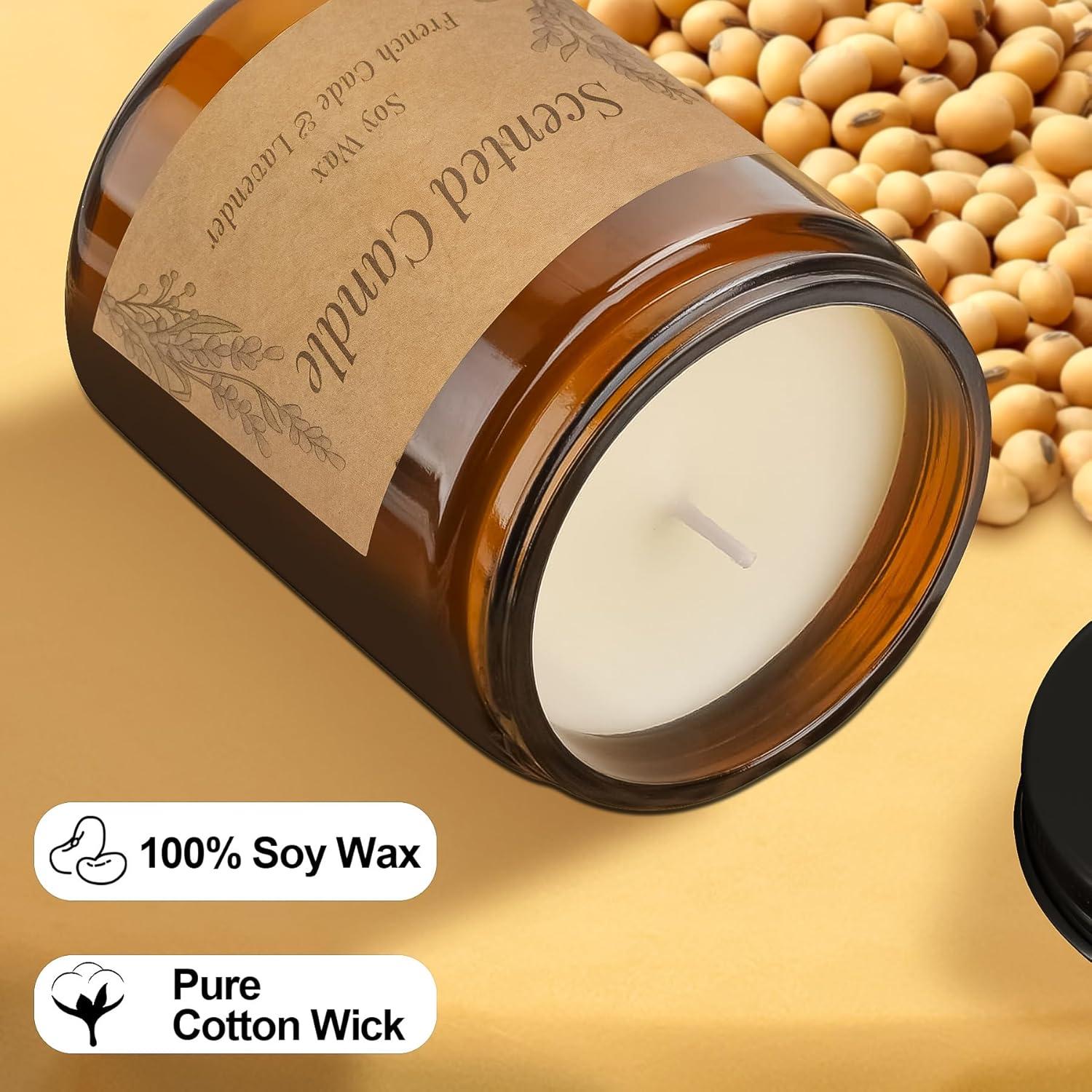 Vela Aromática Toptime Lavanda y Cade Francés 100g