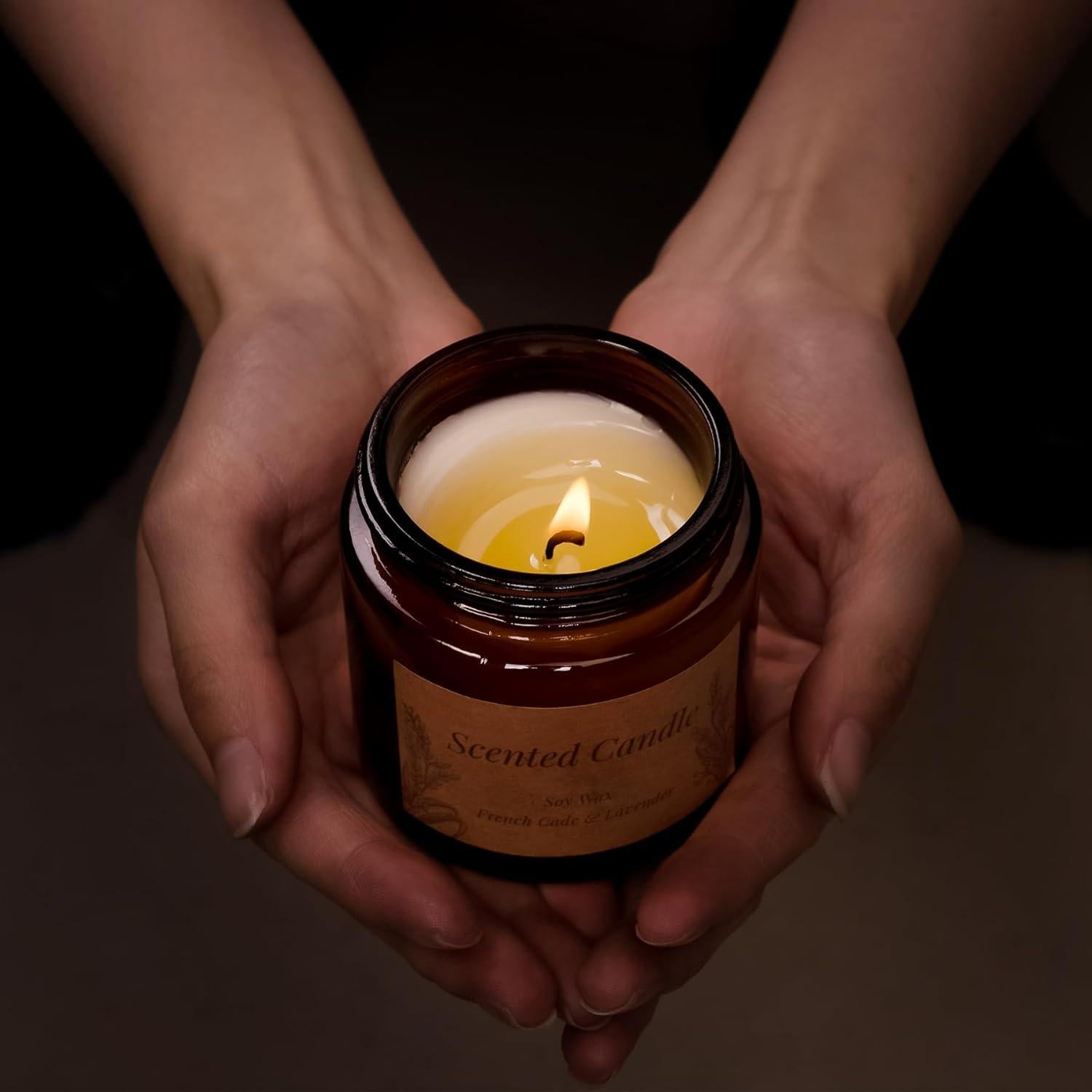 Vela Aromática Toptime Lavanda y Cade Francés 100g