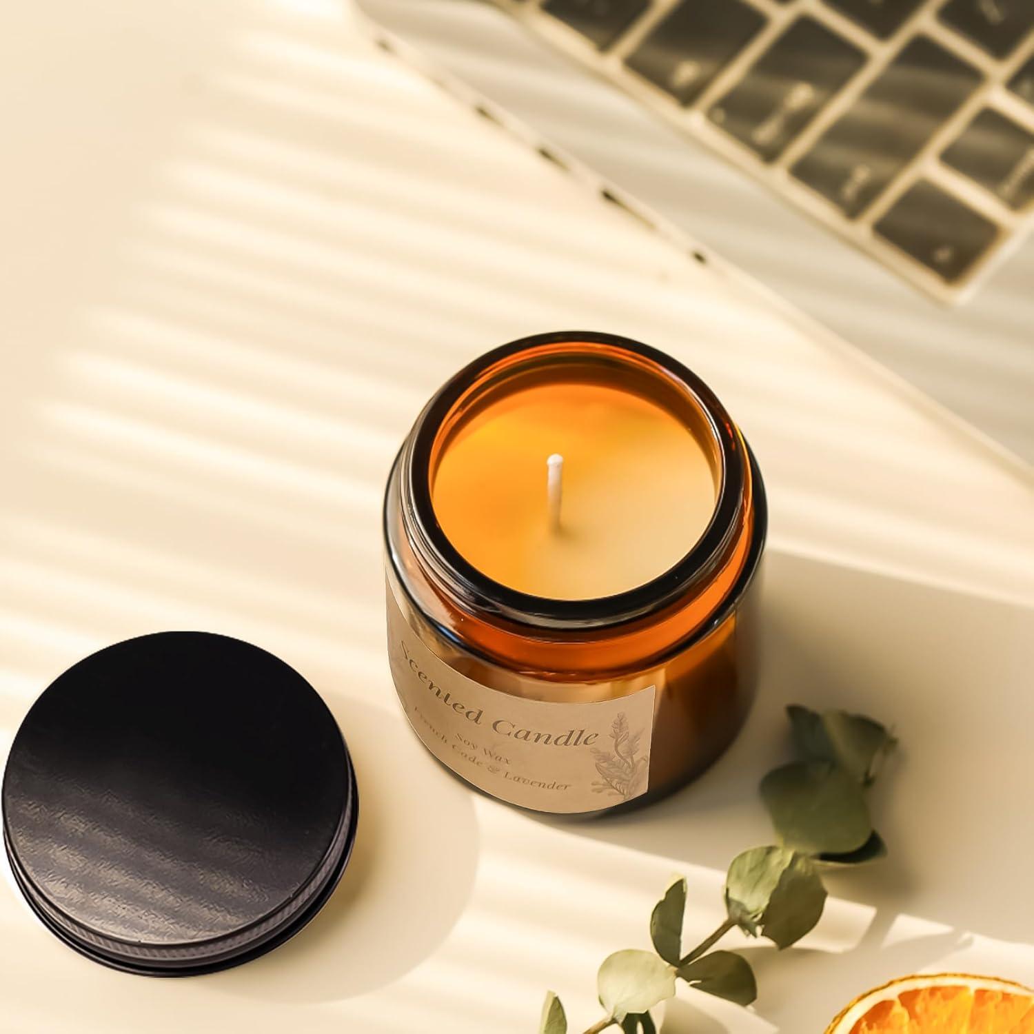 Vela Aromática Toptime Lavanda y Cade Francés 100g