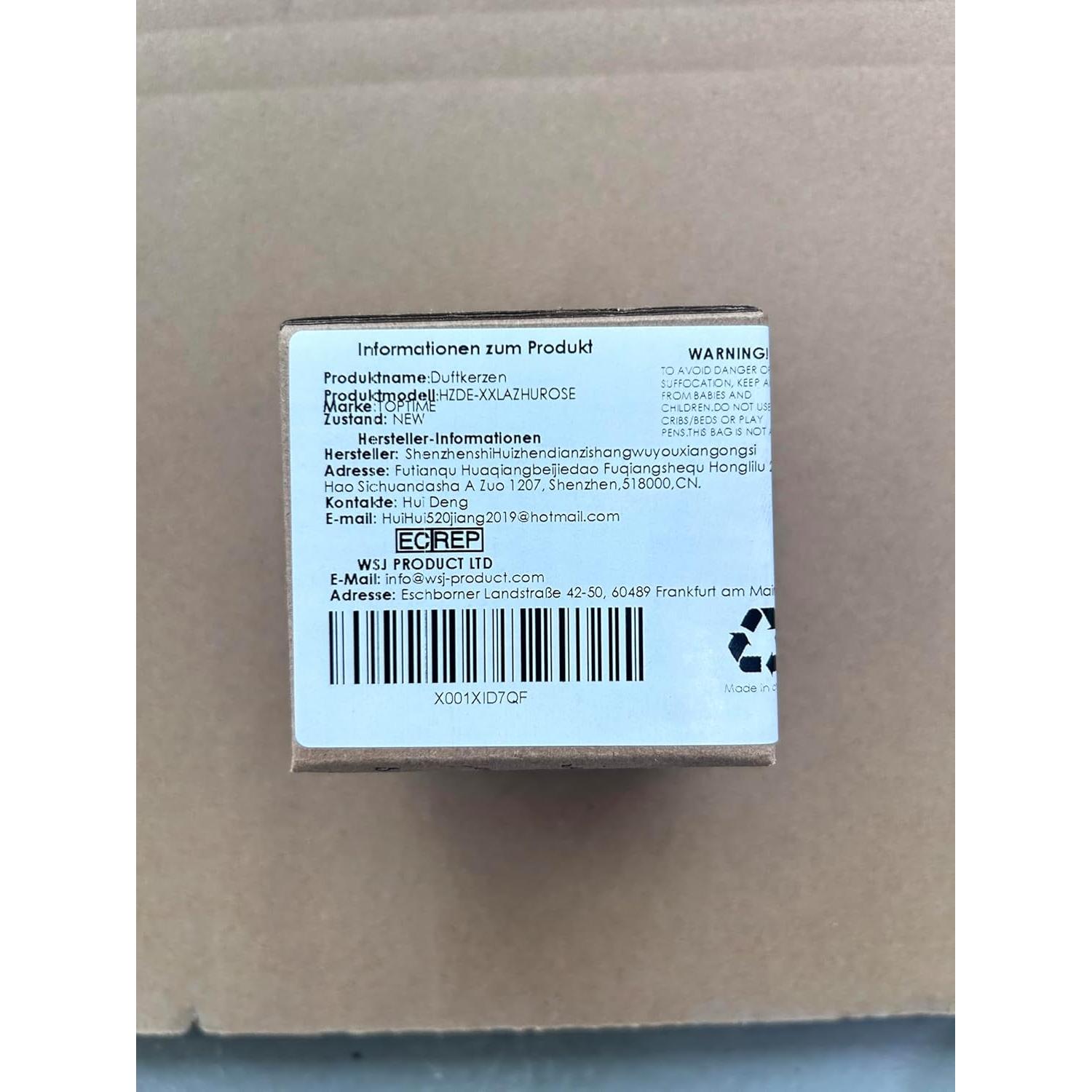 Vela Aromática Toptime Lavanda y Cade Francés 100g