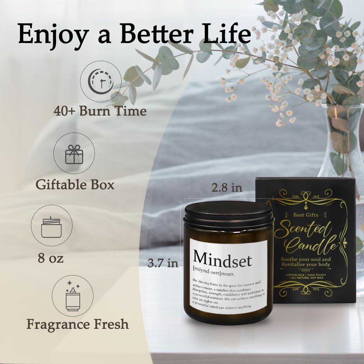 Vela Aromática de Cedro THDSE 240g - Regalo Motivacional