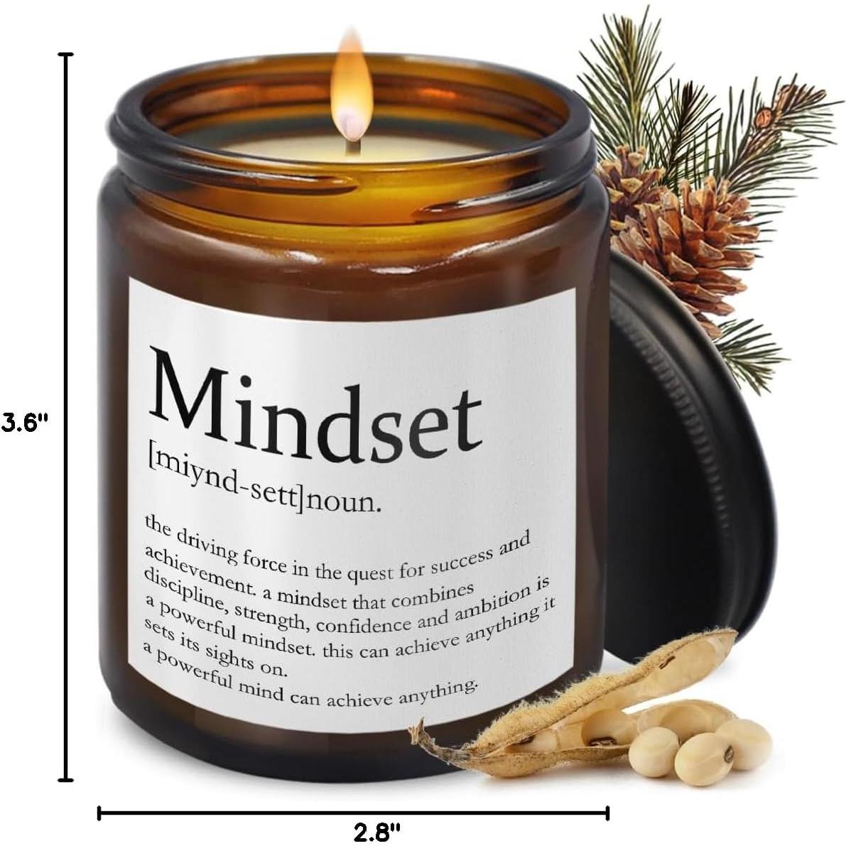 Vela Aromática de Cedro THDSE 240g - Regalo Motivacional