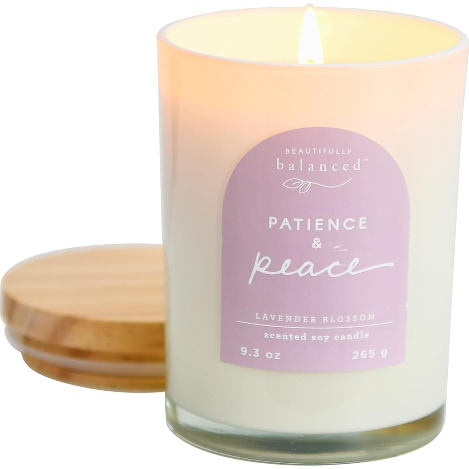 Vela Aromatizada Bellamente Equilibrada Paciencia + Paz 263 g