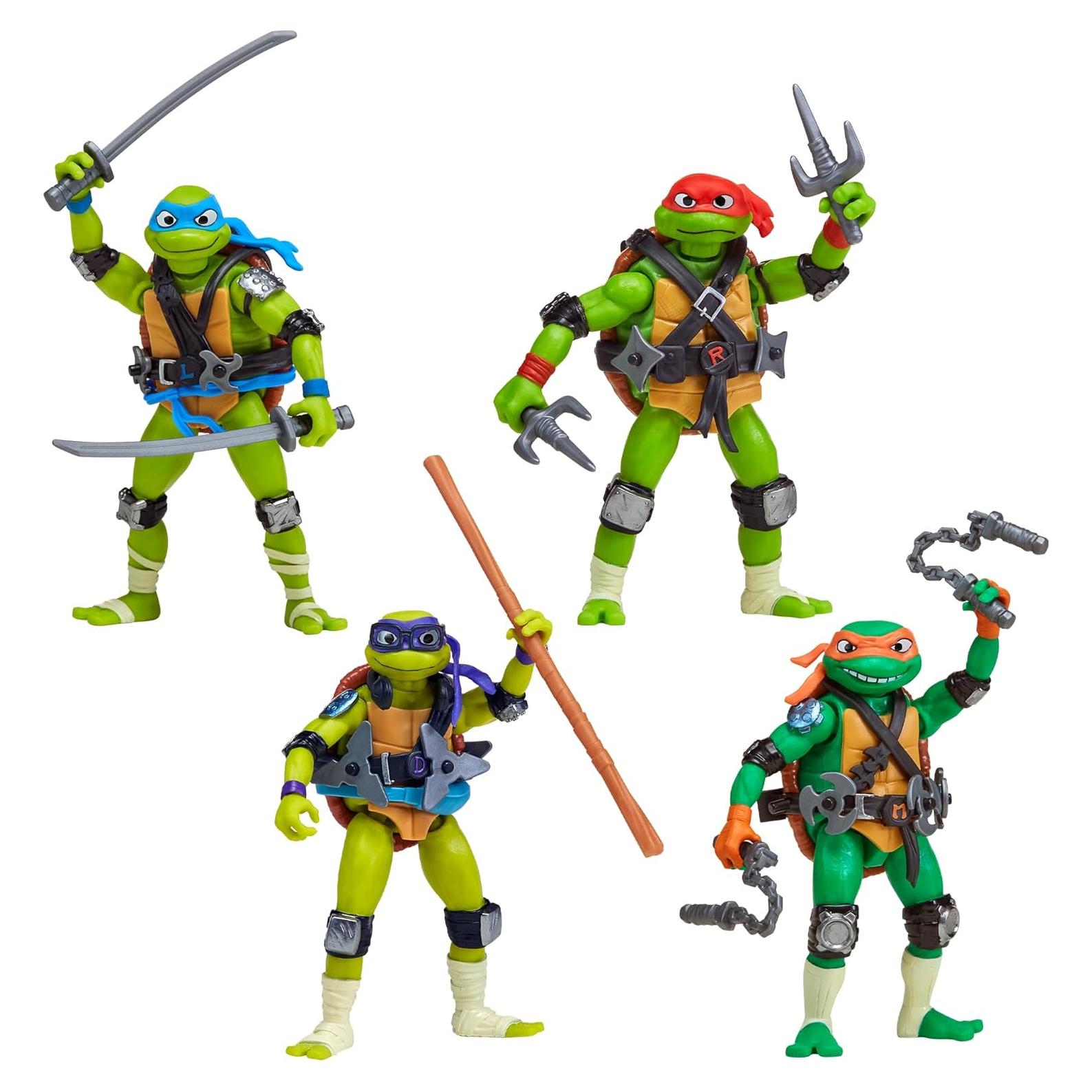 Figuras Mix N Match Tortugas Ninja Playmates 10.8 cm