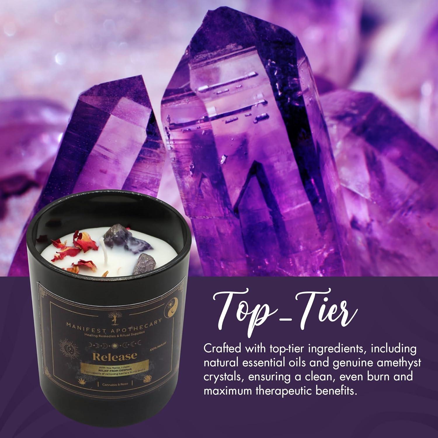 Vela de Manifestación Purpura Manifest Apothecary 10,99 cm