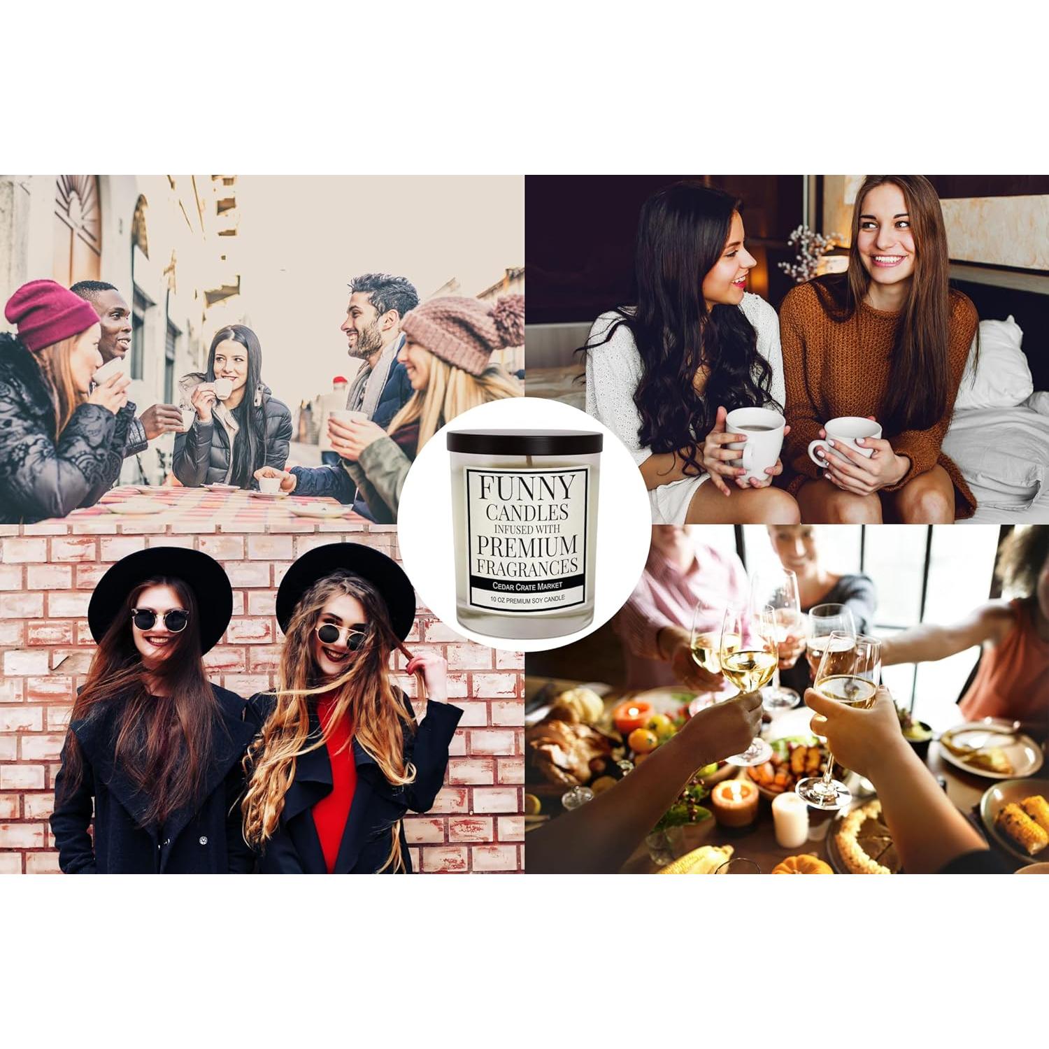 Vela Aromática Cedar Crate Market 10 oz - Eres Increíble