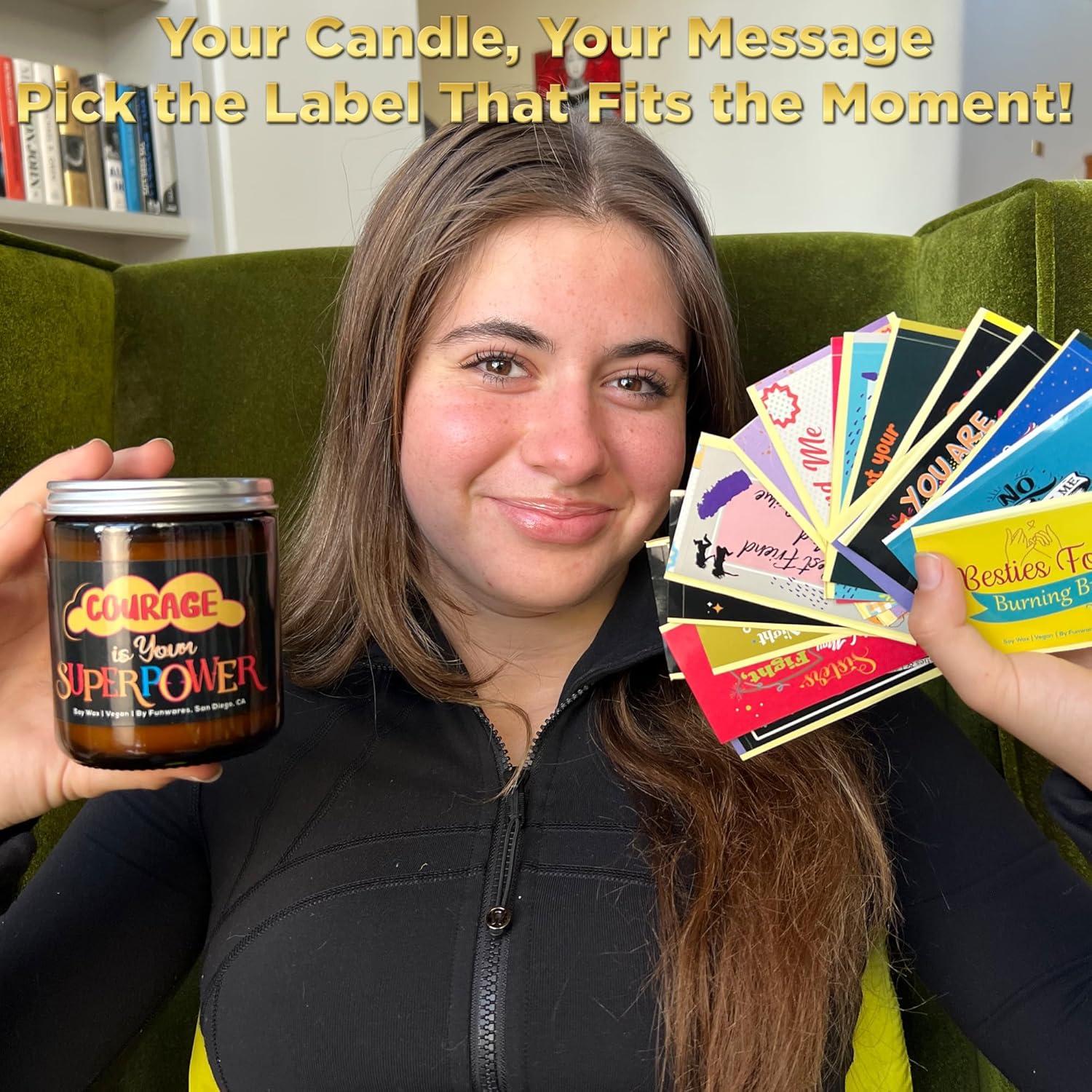 Vela Aromática Wit & Sassitude Vainilla 255g - Regalo Personalizado