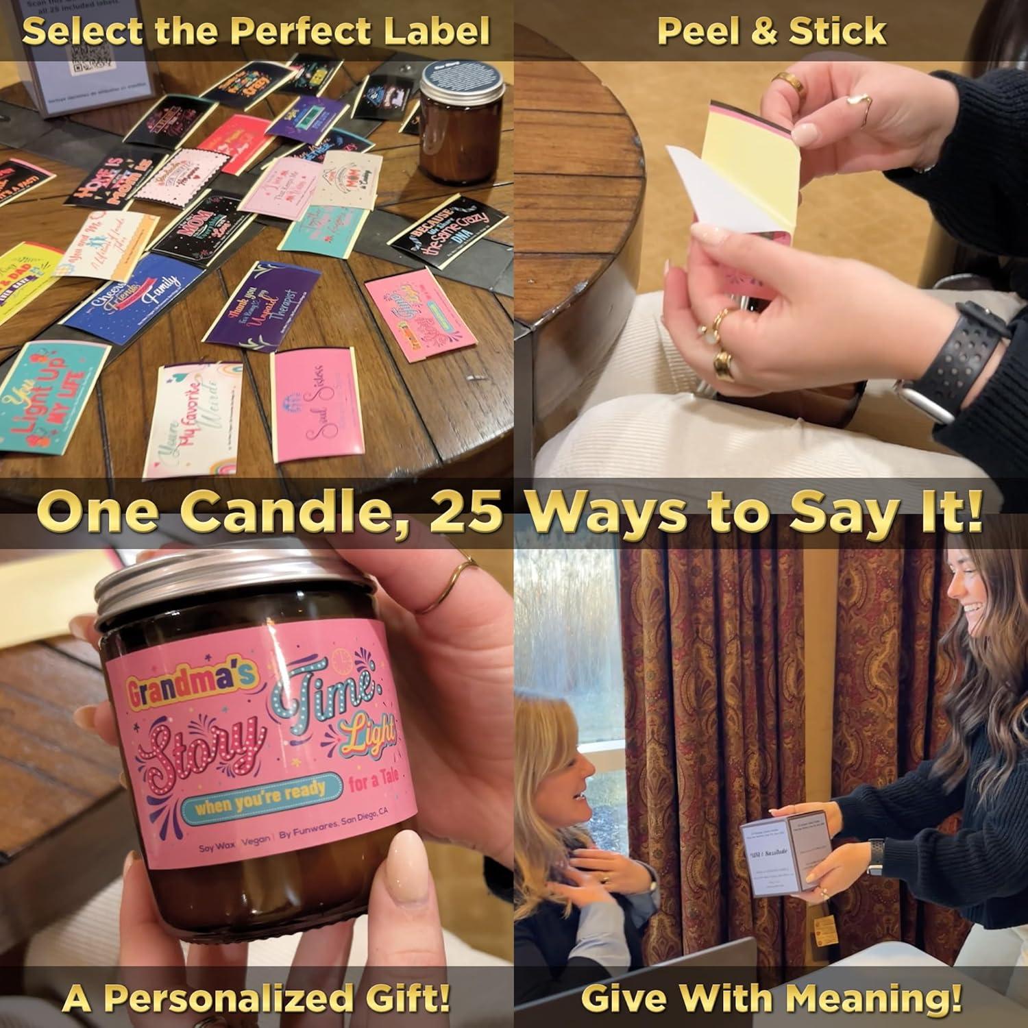 Vela Aromática Wit & Sassitude Vainilla 255g - Regalo Personalizado