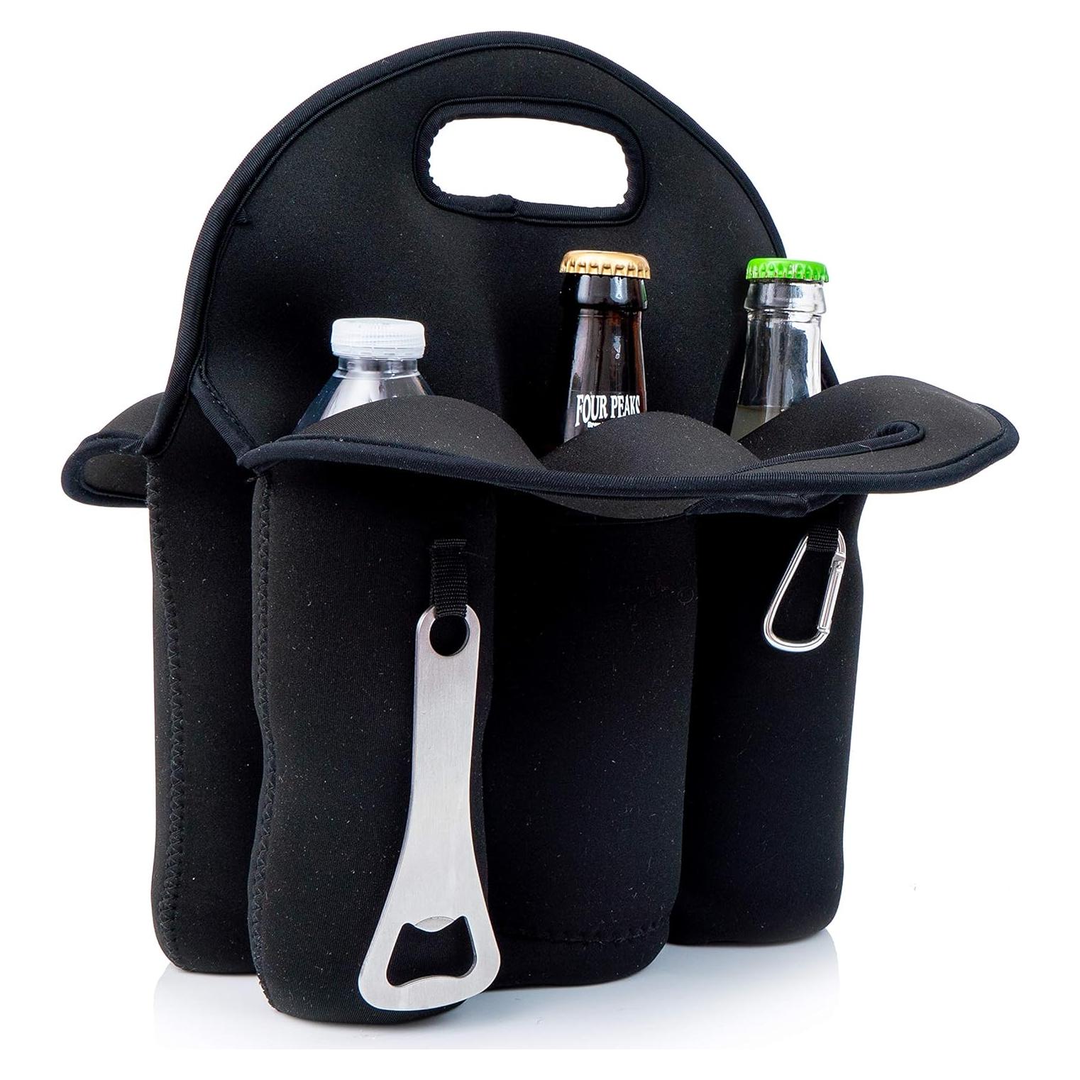 Transportador de Cerveza Joe Bottle 6 Paquetes Aislado