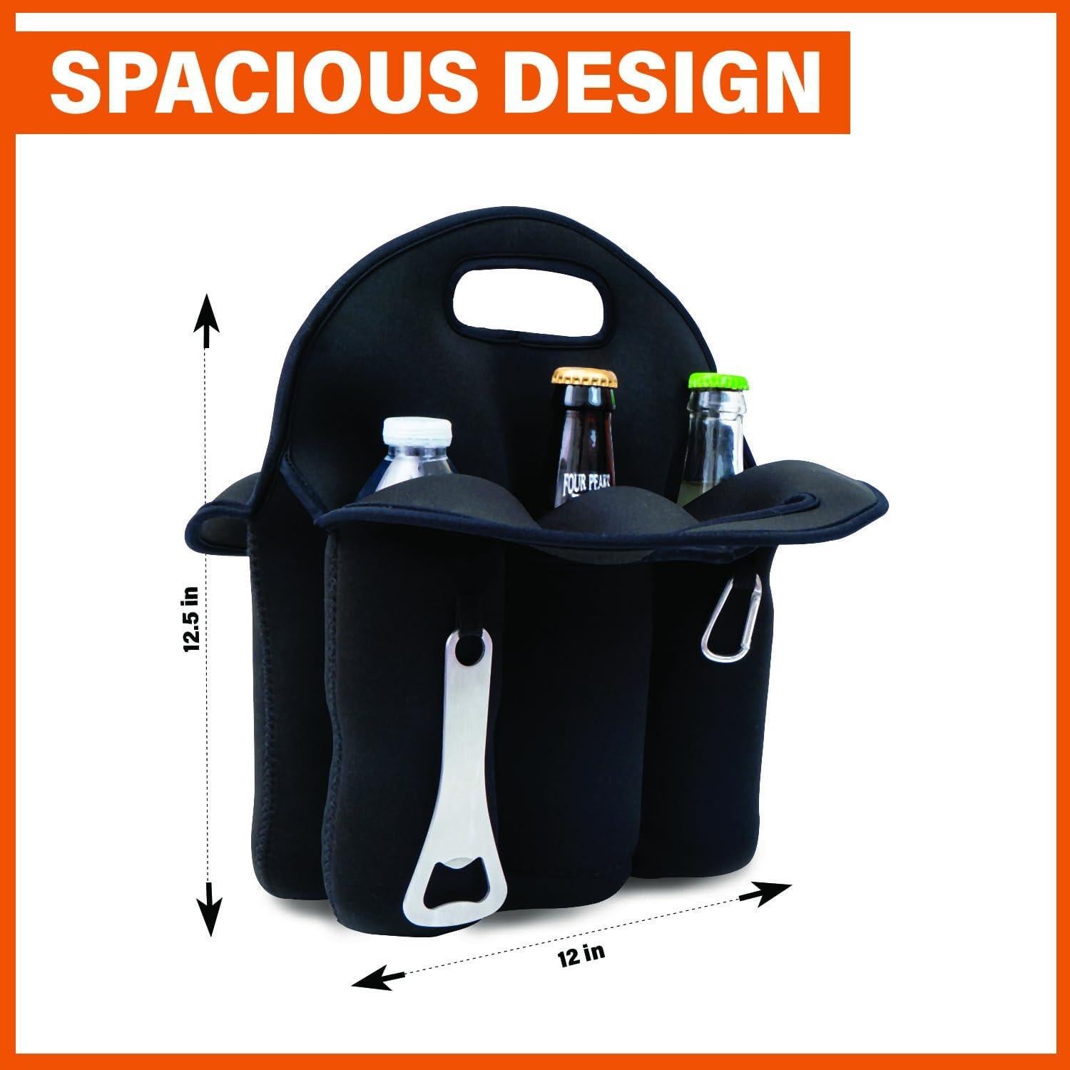 Transportador de Cerveza Joe Bottle 6 Paquetes Aislado