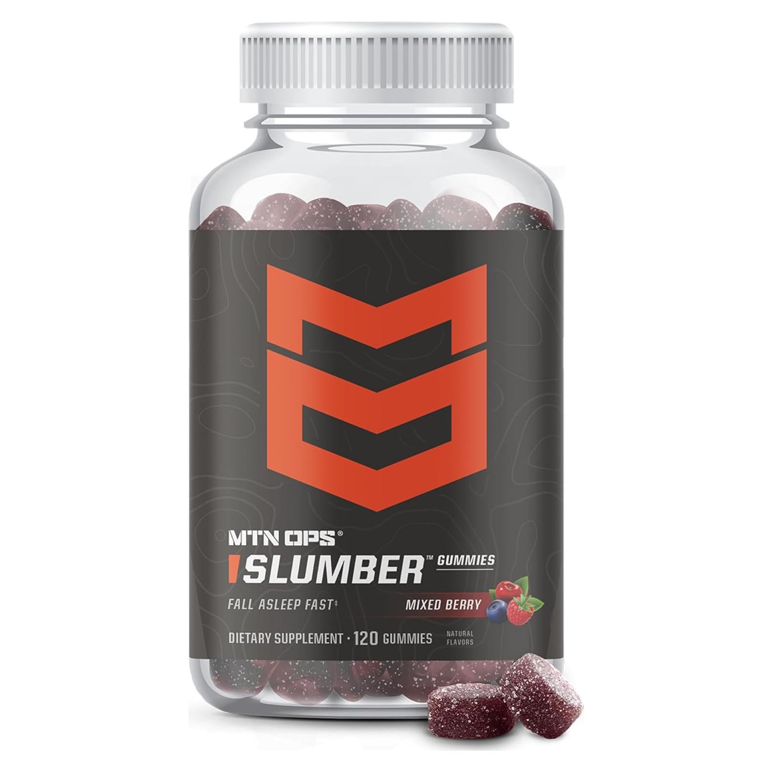 Gomas para Dormir MTN OPS Slumber 120 Gomas Melatonina