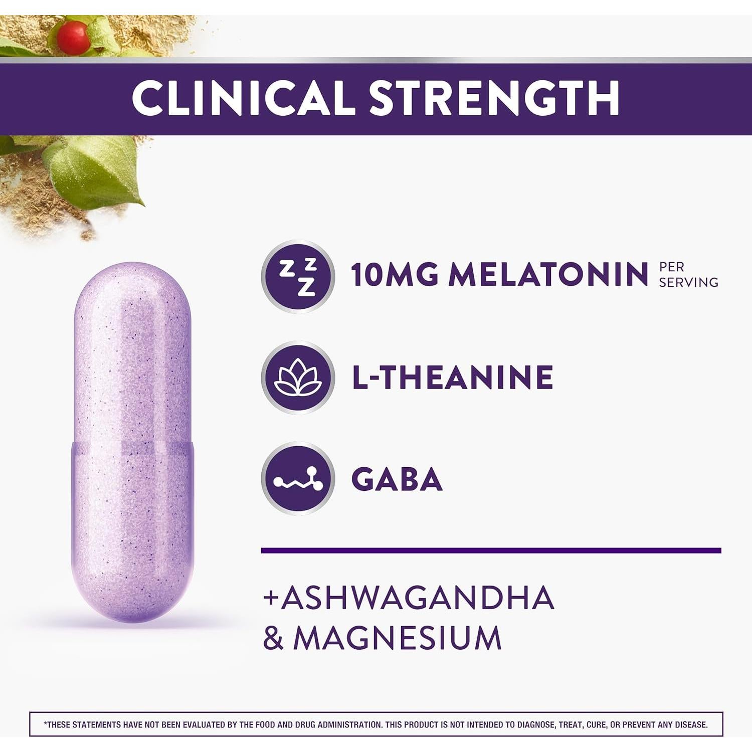 ZzzQuil Sueño Completo 10mg Melatonina 100 Cápsulas