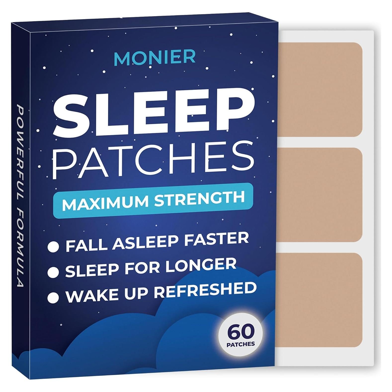 Parches para dormir Monier 60 unidades con melatonina