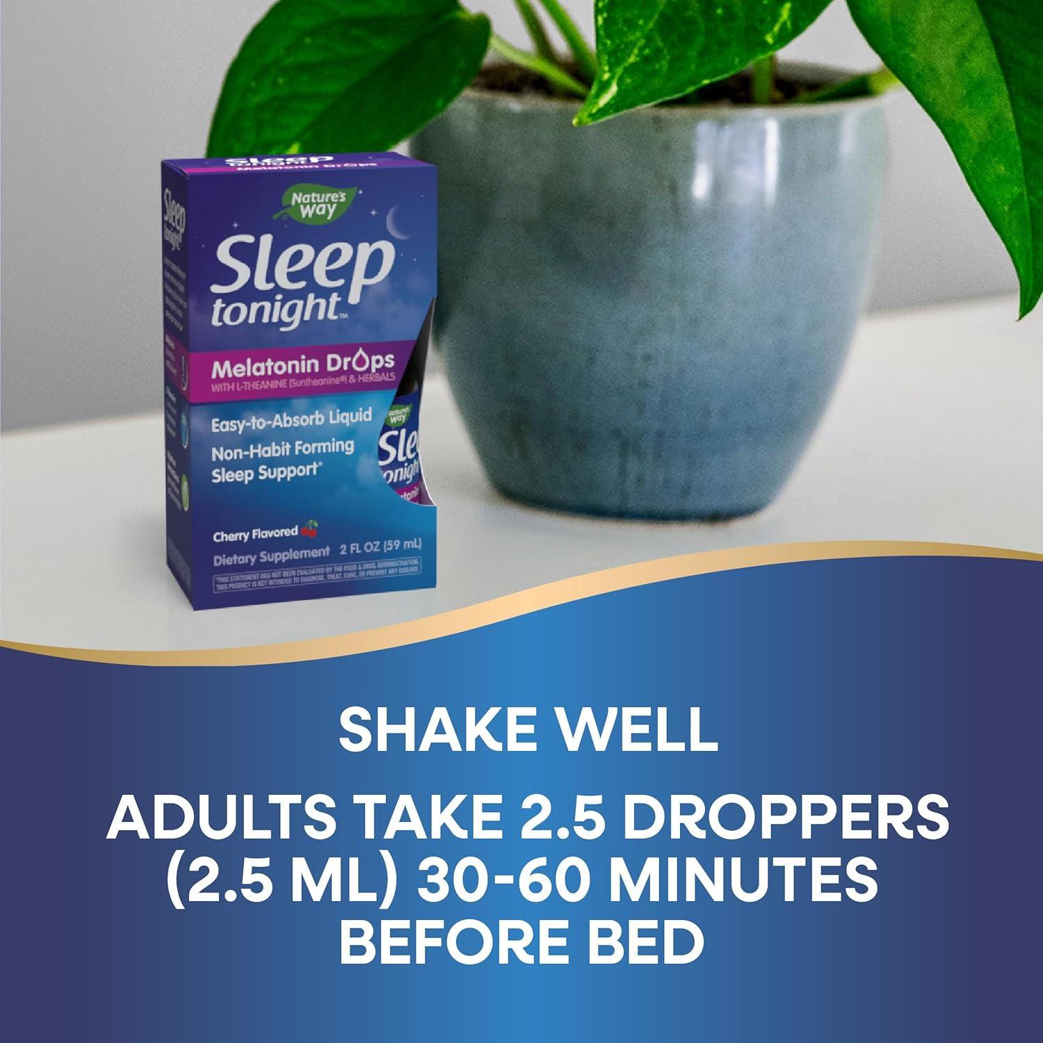 Gotas de Melatonina Nature's Way Sleep Tonight 59 ml