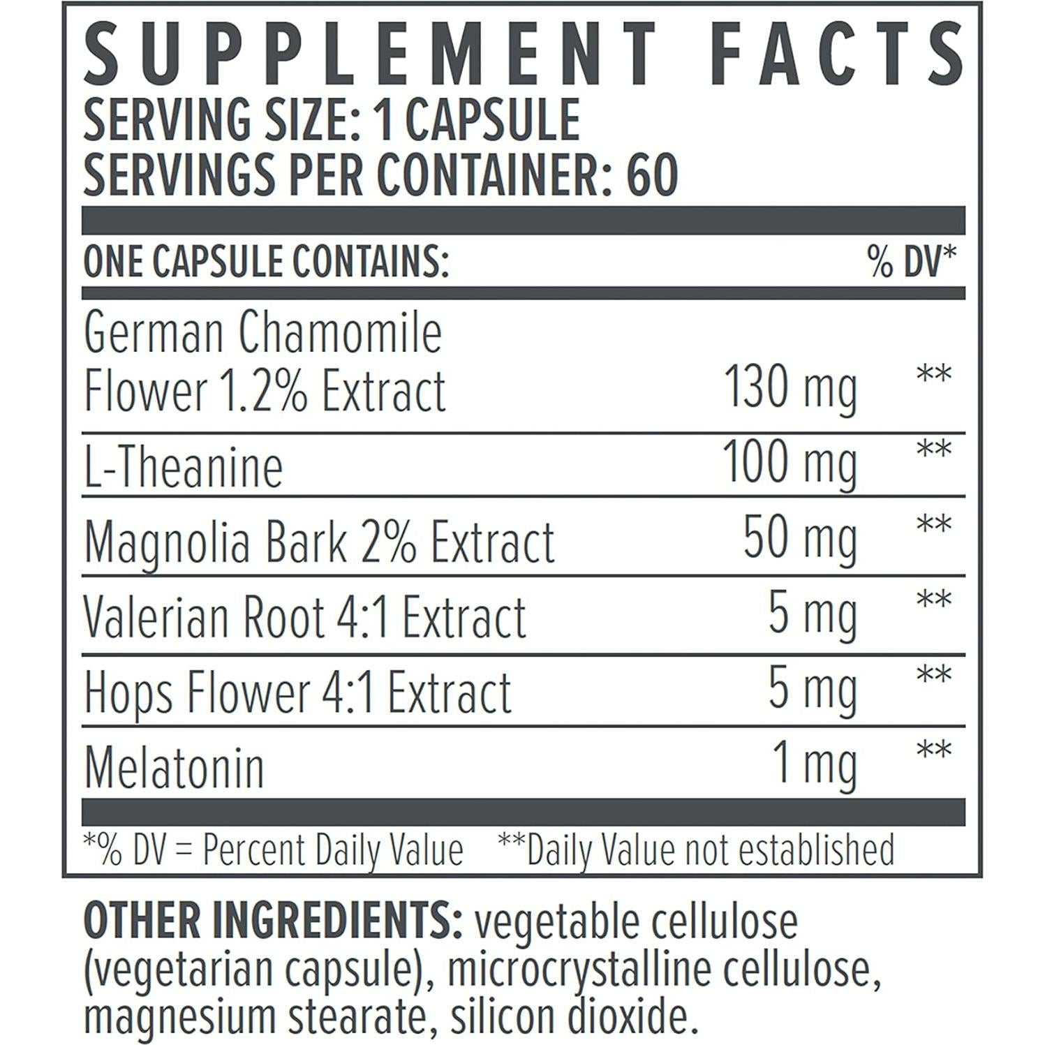 Biote Mejor Sueño Nocturno 60 Cápsulas - Descanso Efectivo